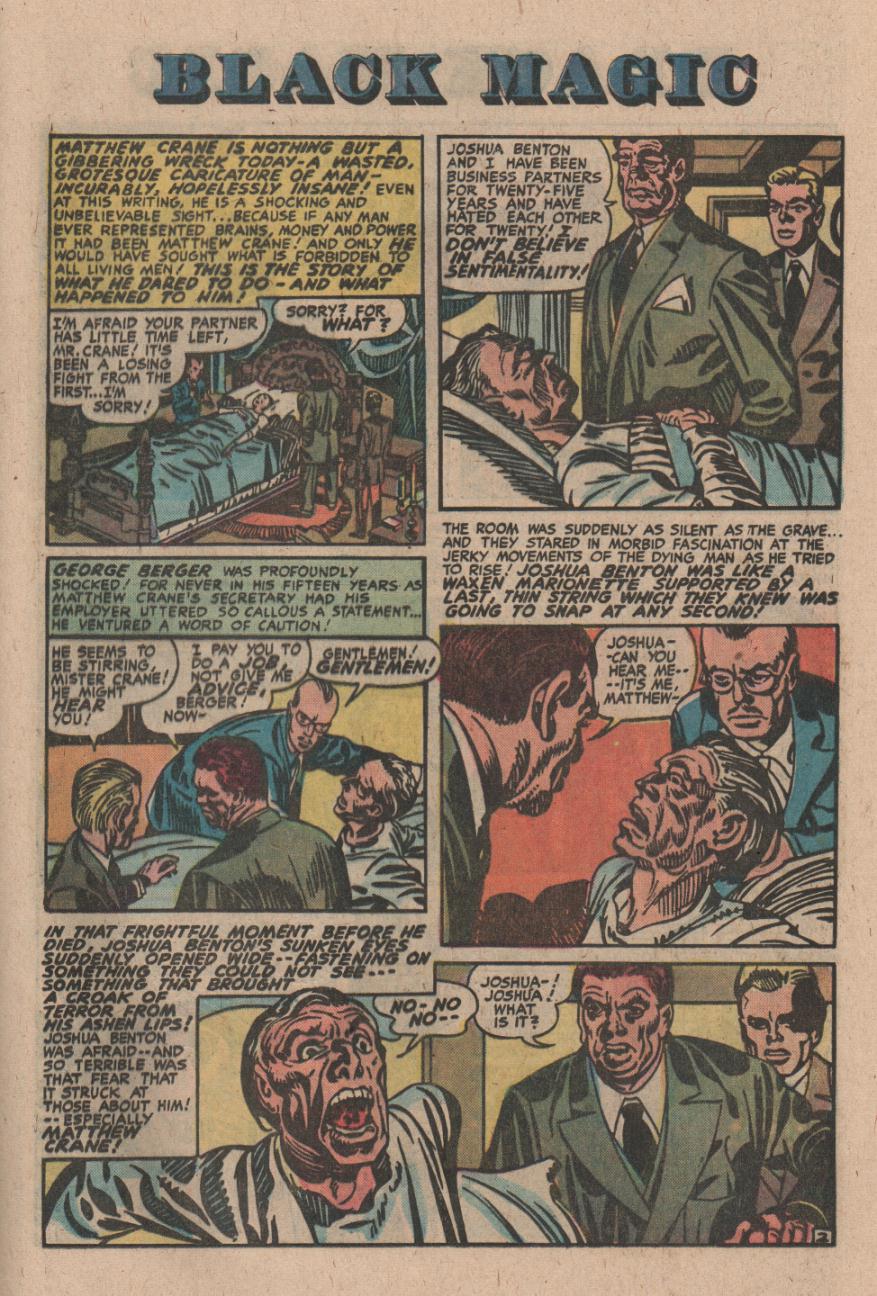 Read online Black Magic (1950) comic -  Issue #1 - 27