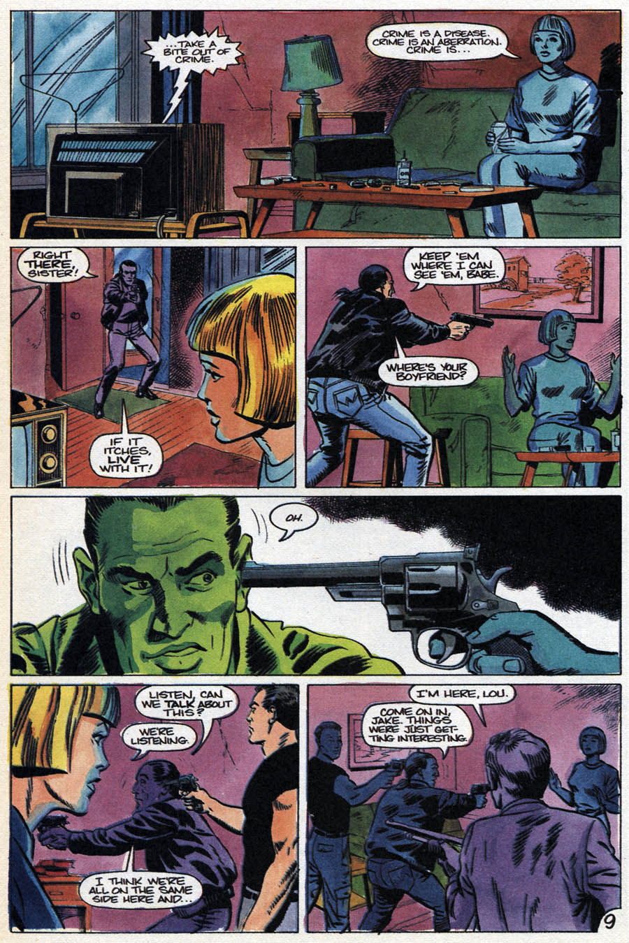 Read online Supercops comic -  Issue #2 - 10