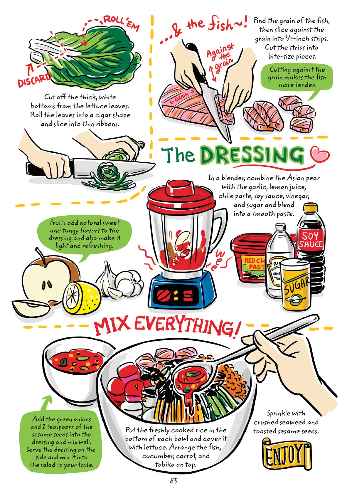 Read online Cook Korean! A Comic Book With Recipes comic -  Issue # TPB (Part 1) - 82