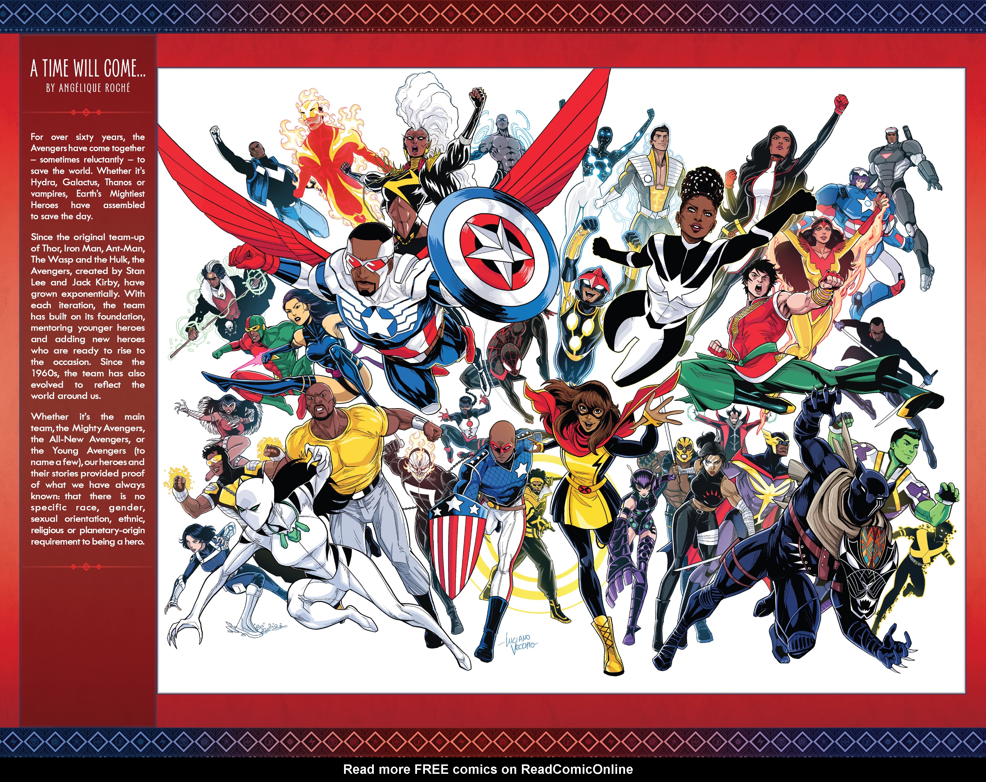 Read online Marvel's Voices: The Avengers comic -  Issue # Full - 25