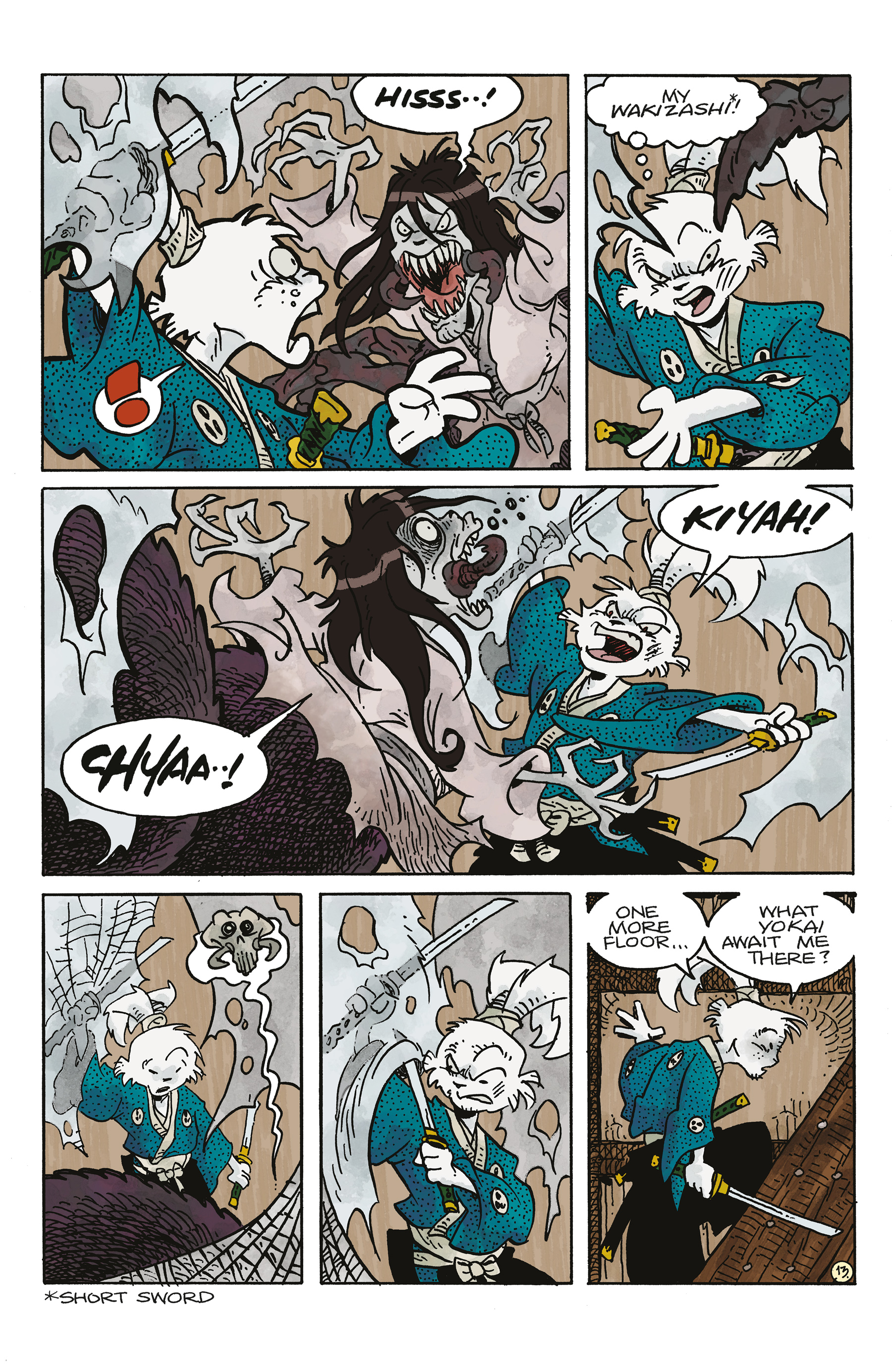 Read online Space Usagi: Yokai Hunter comic -  Issue # Full - 15