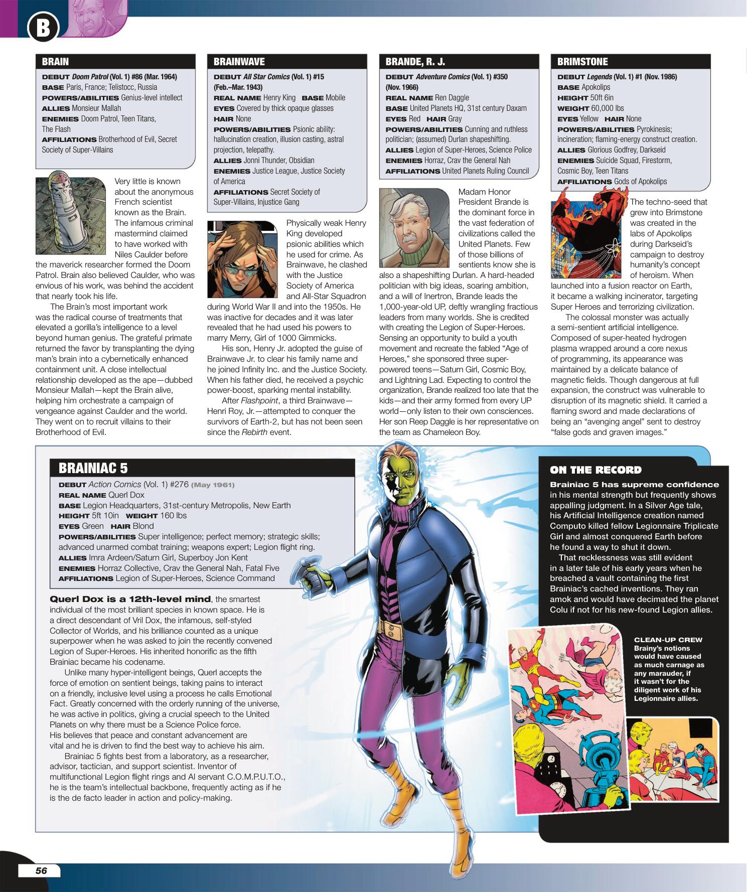Read online The DC Comics Encyclopedia comic -  Issue # TPB 4 (Part 1) - 56