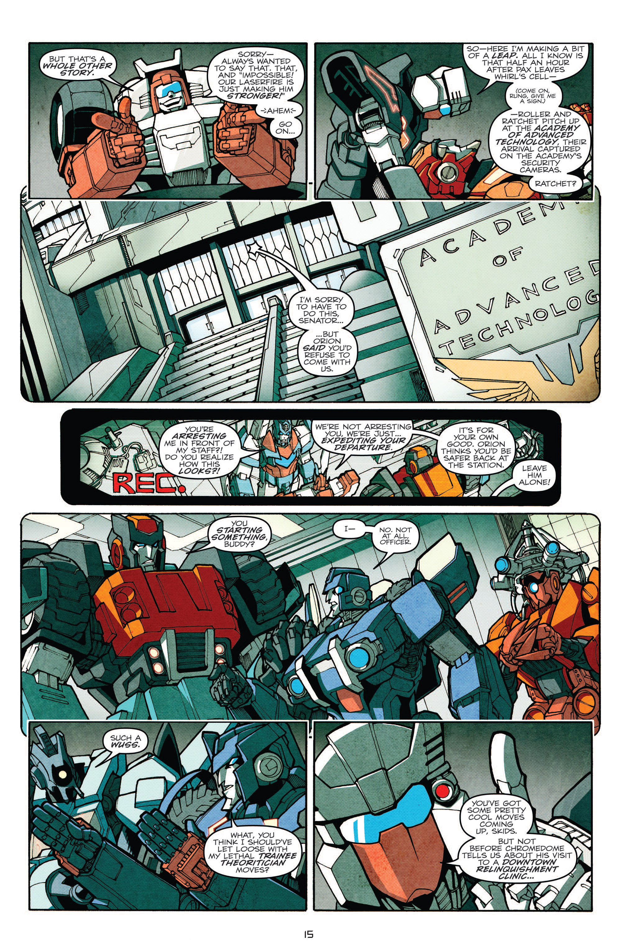 Read online The Transformers: More Than Meets The Eye comic -  Issue #10 - 17