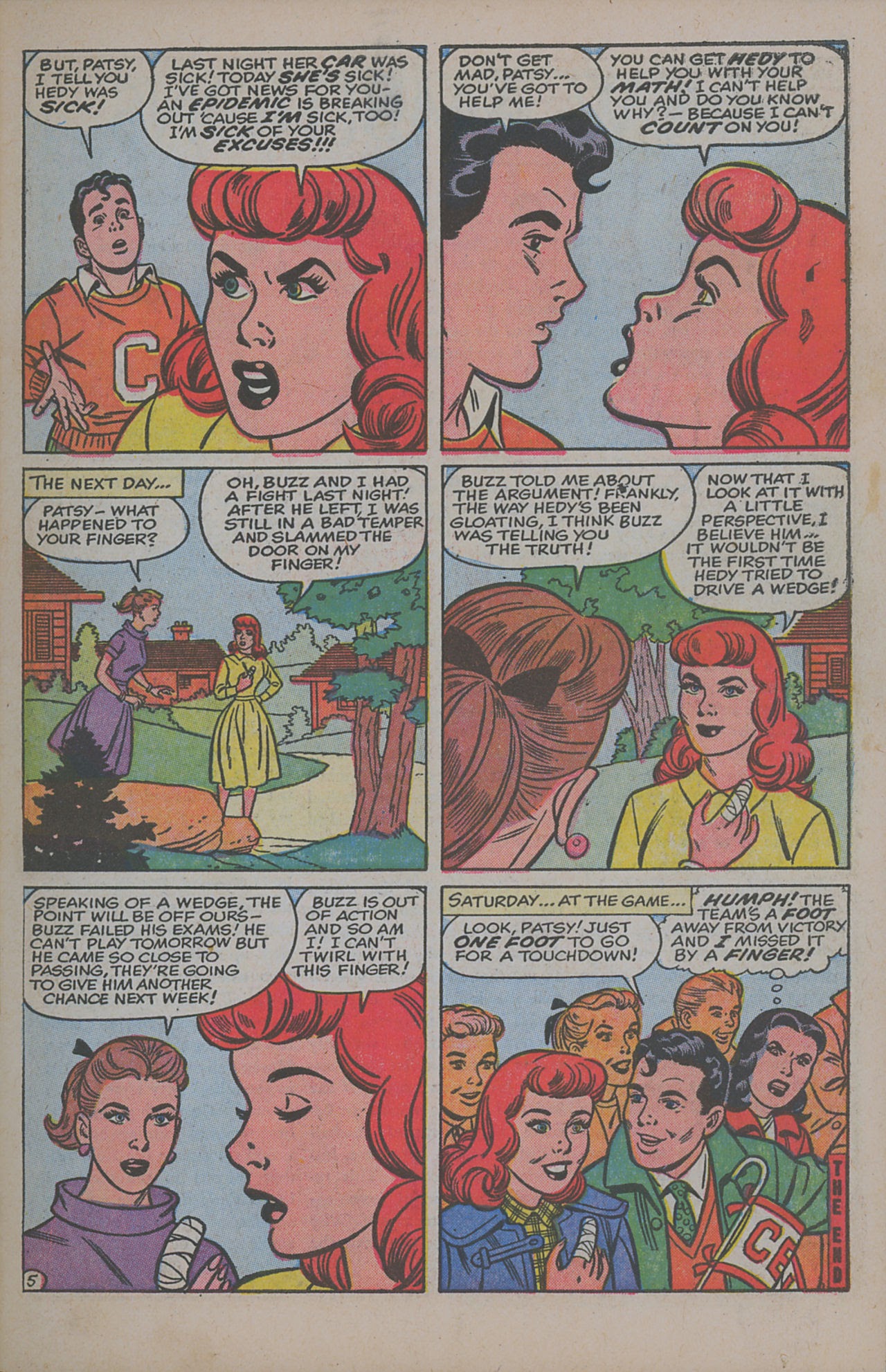 Read online Patsy and Hedy comic -  Issue #50 - 7