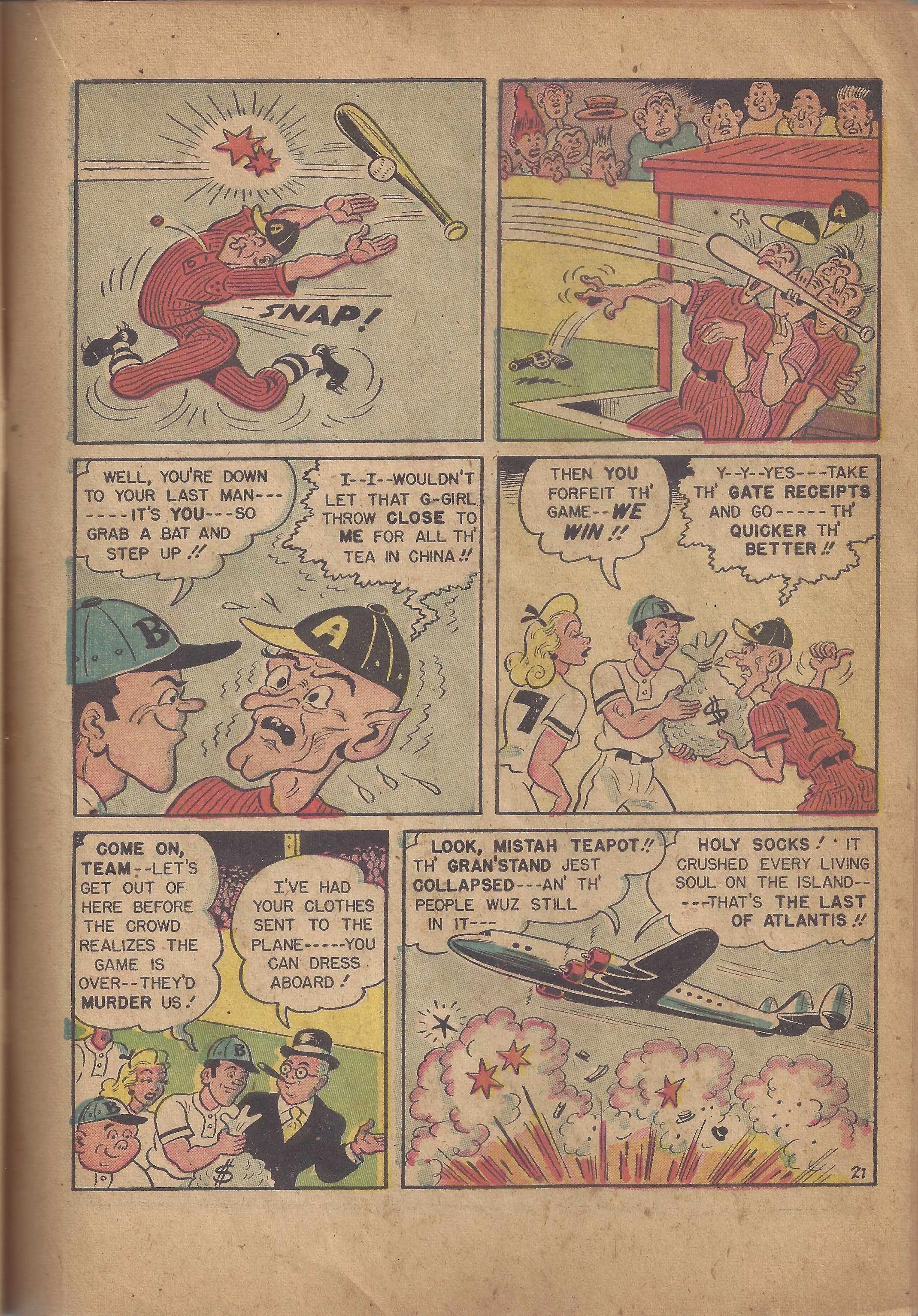 Read online Babe (1948) comic -  Issue #6 - 23