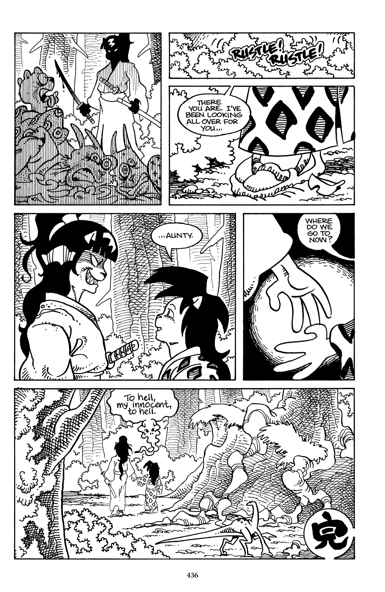 Read online The Usagi Yojimbo Saga comic -  Issue # TPB 2 - 430