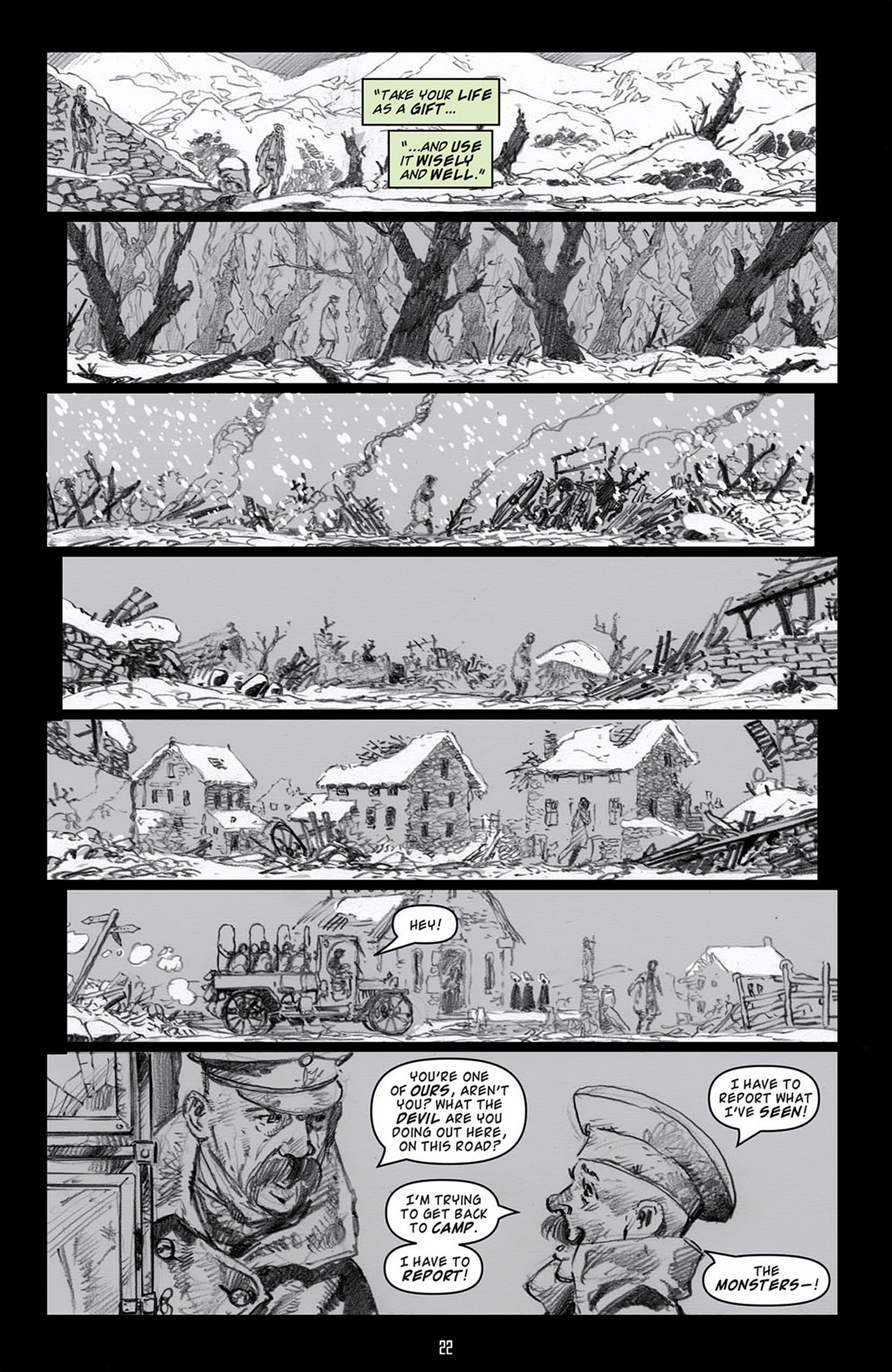 Read online Angel: Blood & Trenches comic -  Issue #4 - 25