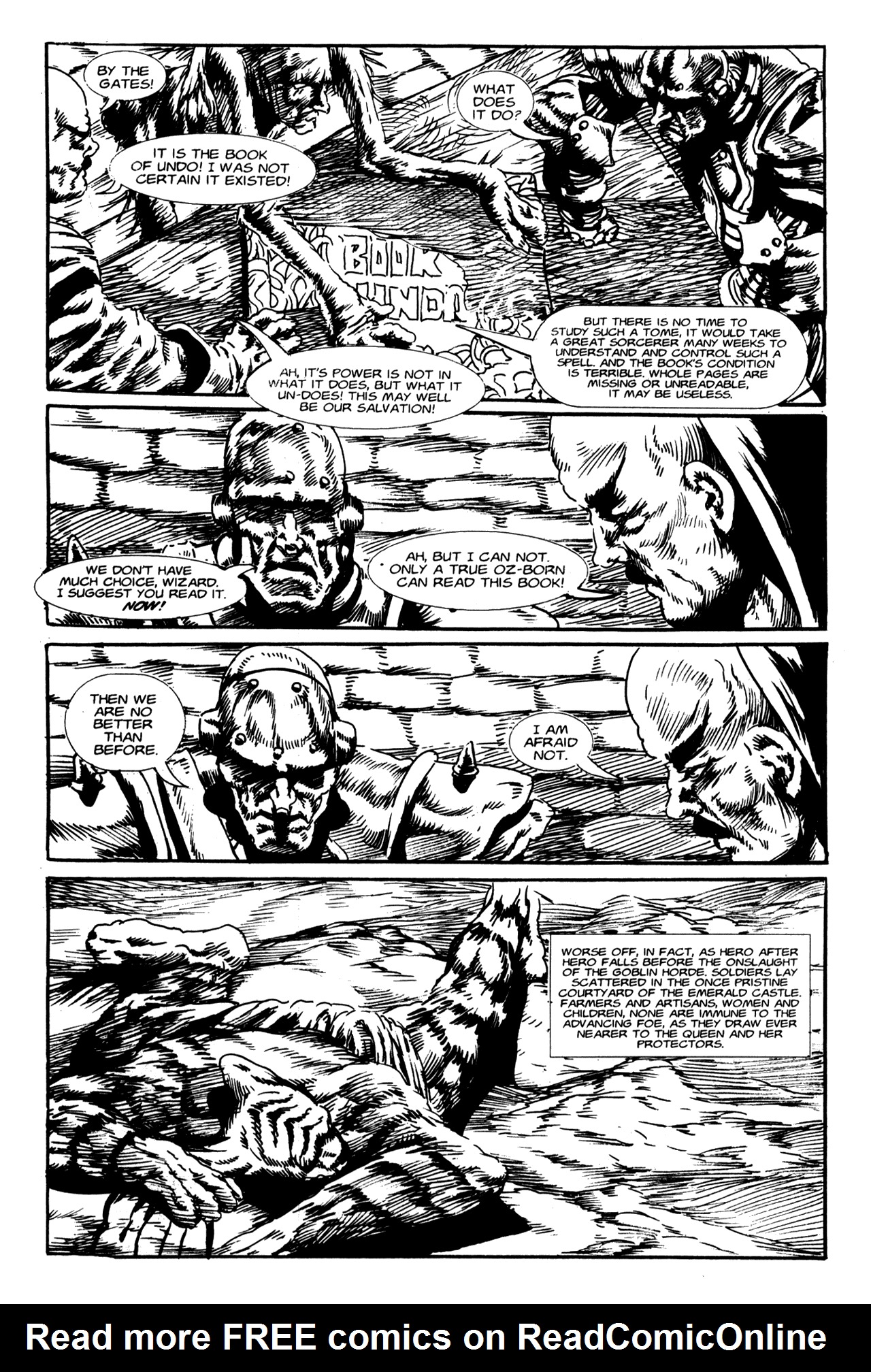 Read online Dark Oz comic -  Issue #5 - 19