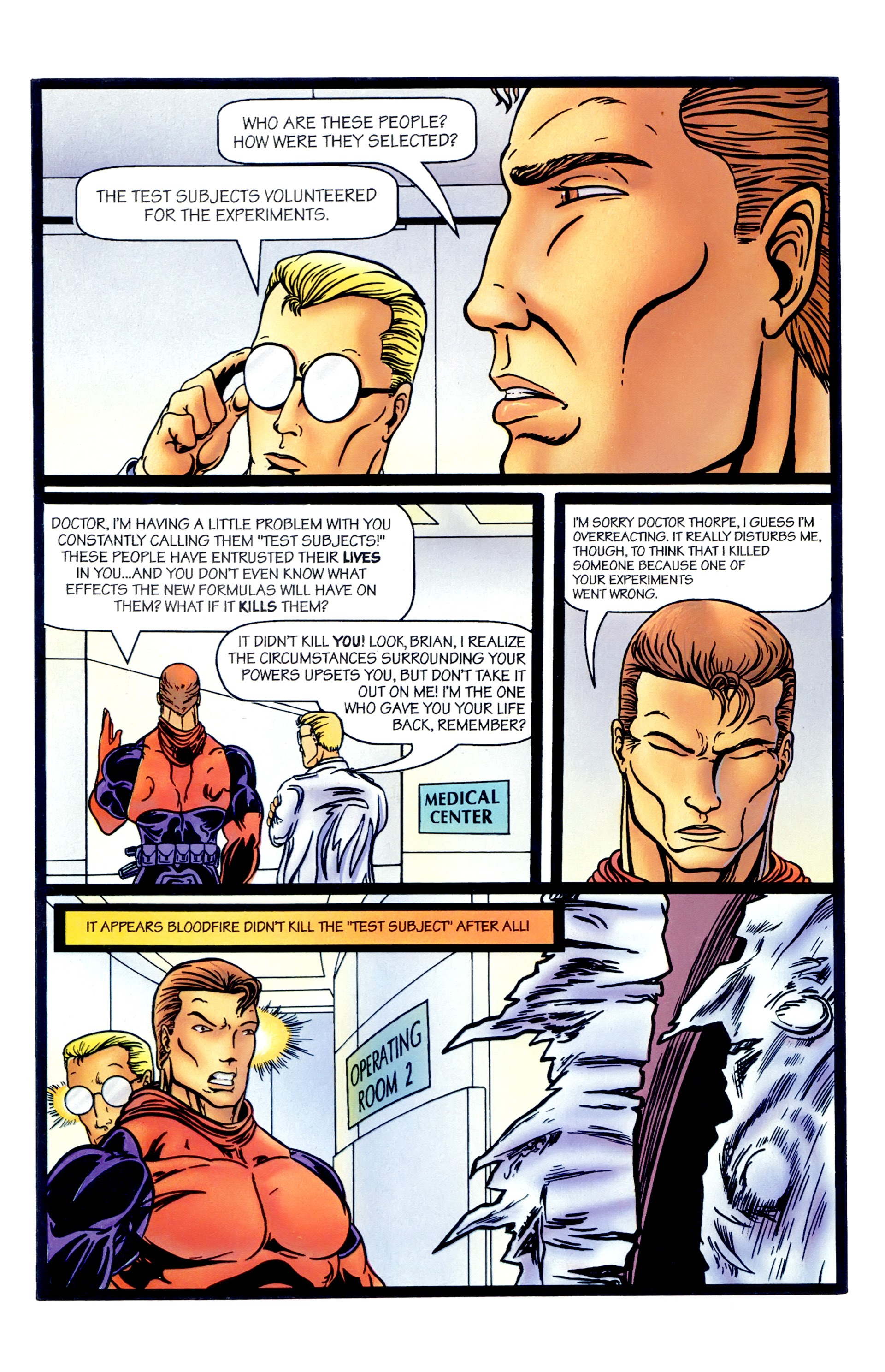 Read online Bloodfire comic -  Issue #4 - 5