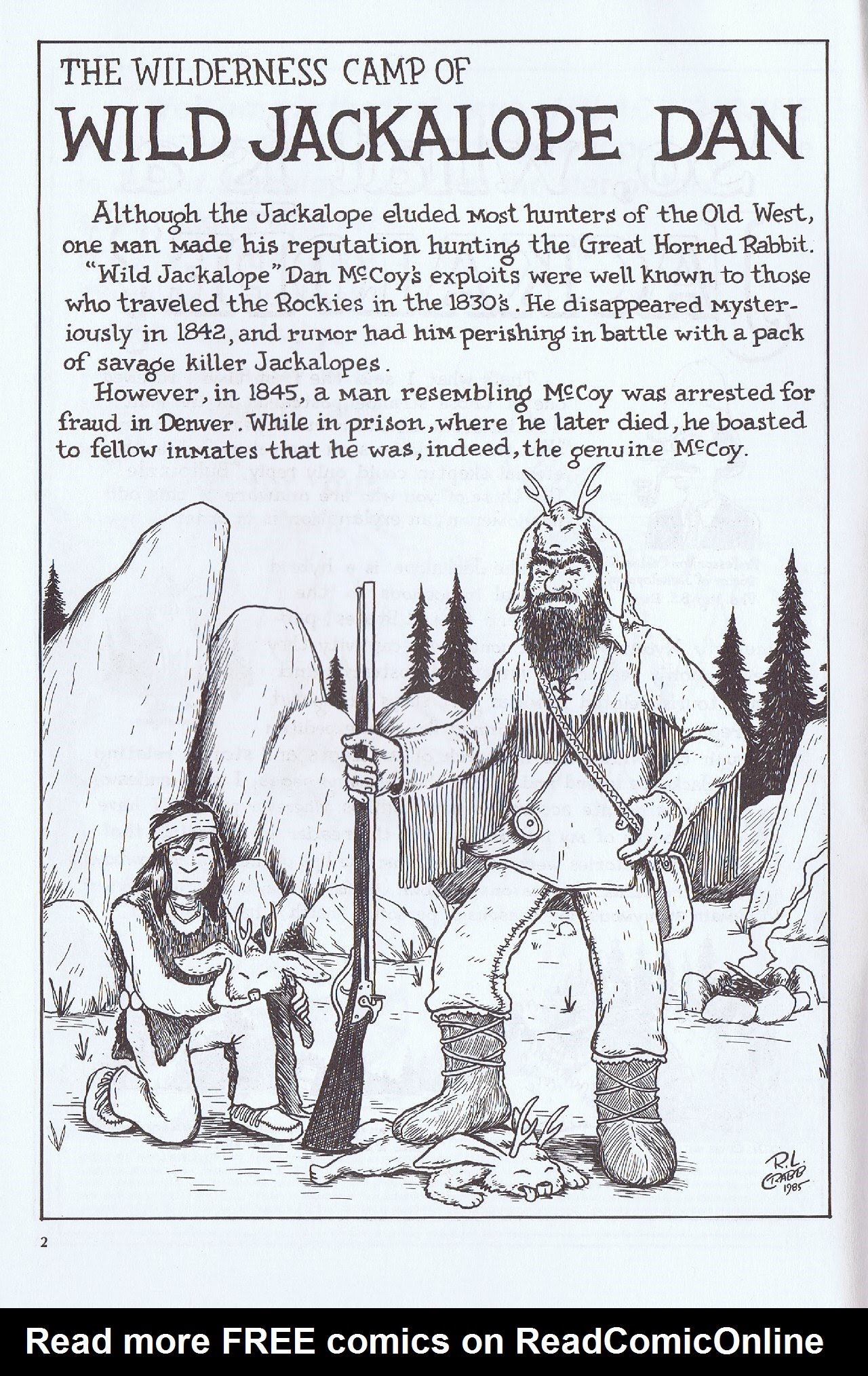 Read online Tales Of The Jackalope comic -  Issue #1 - 4