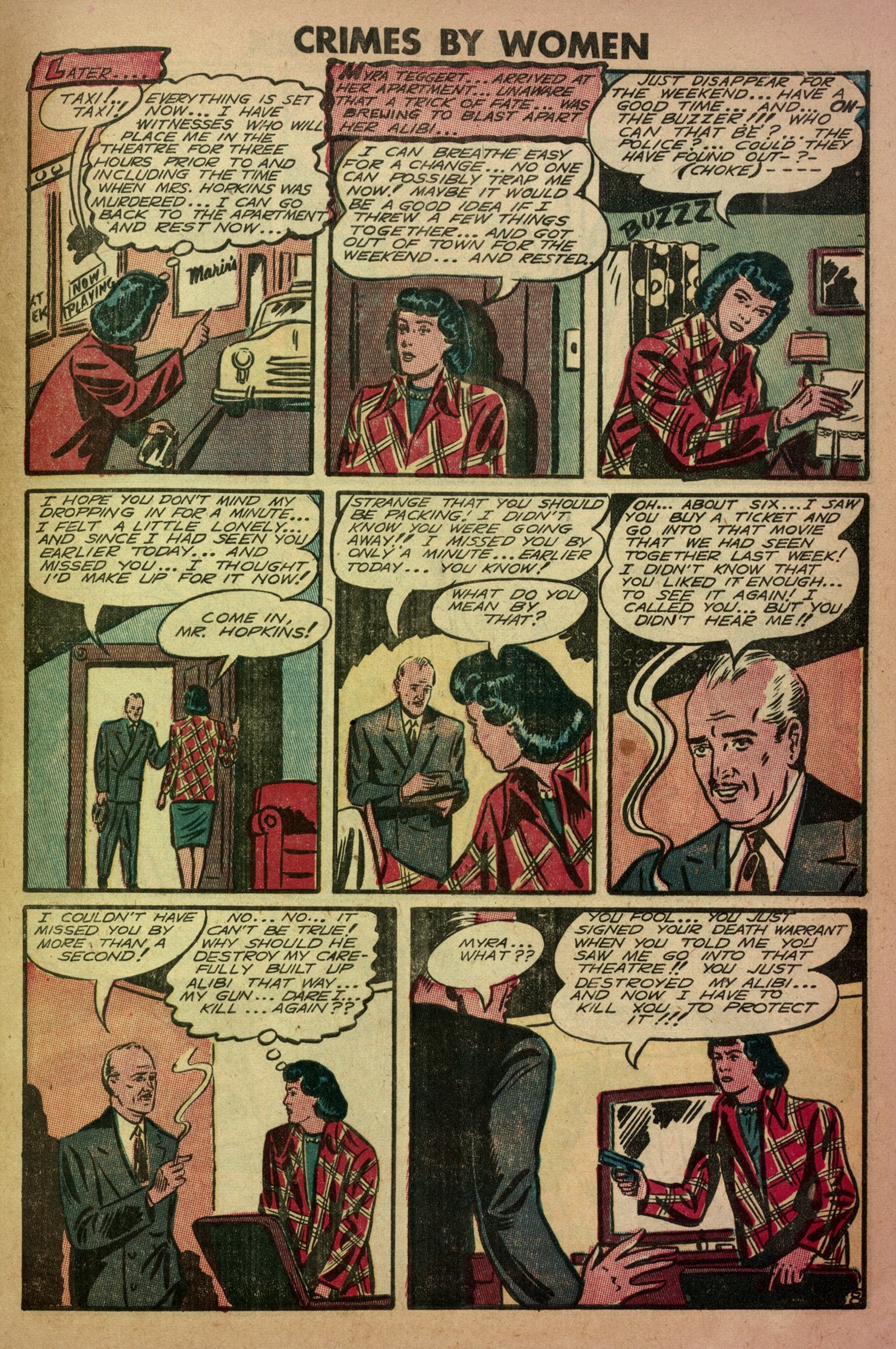 Read online Crimes By Women comic -  Issue #11 - 31