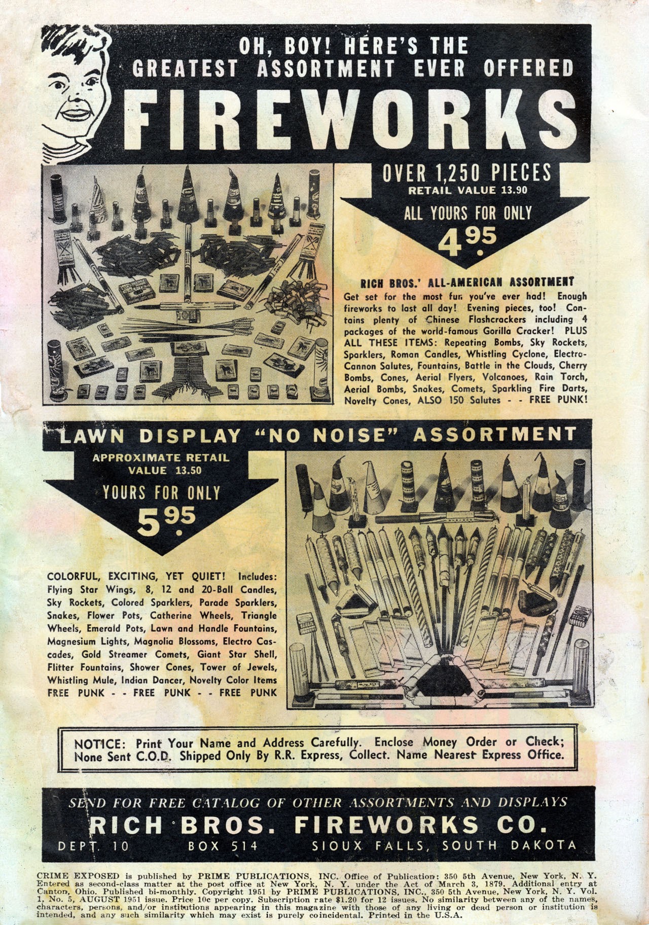 Read online Crime Exposed (1950) comic -  Issue #5 - 2