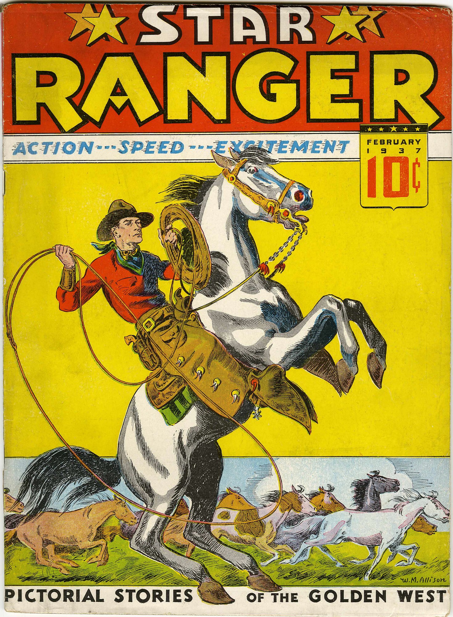 Read online Star Ranger comic -  Issue #1 - 1
