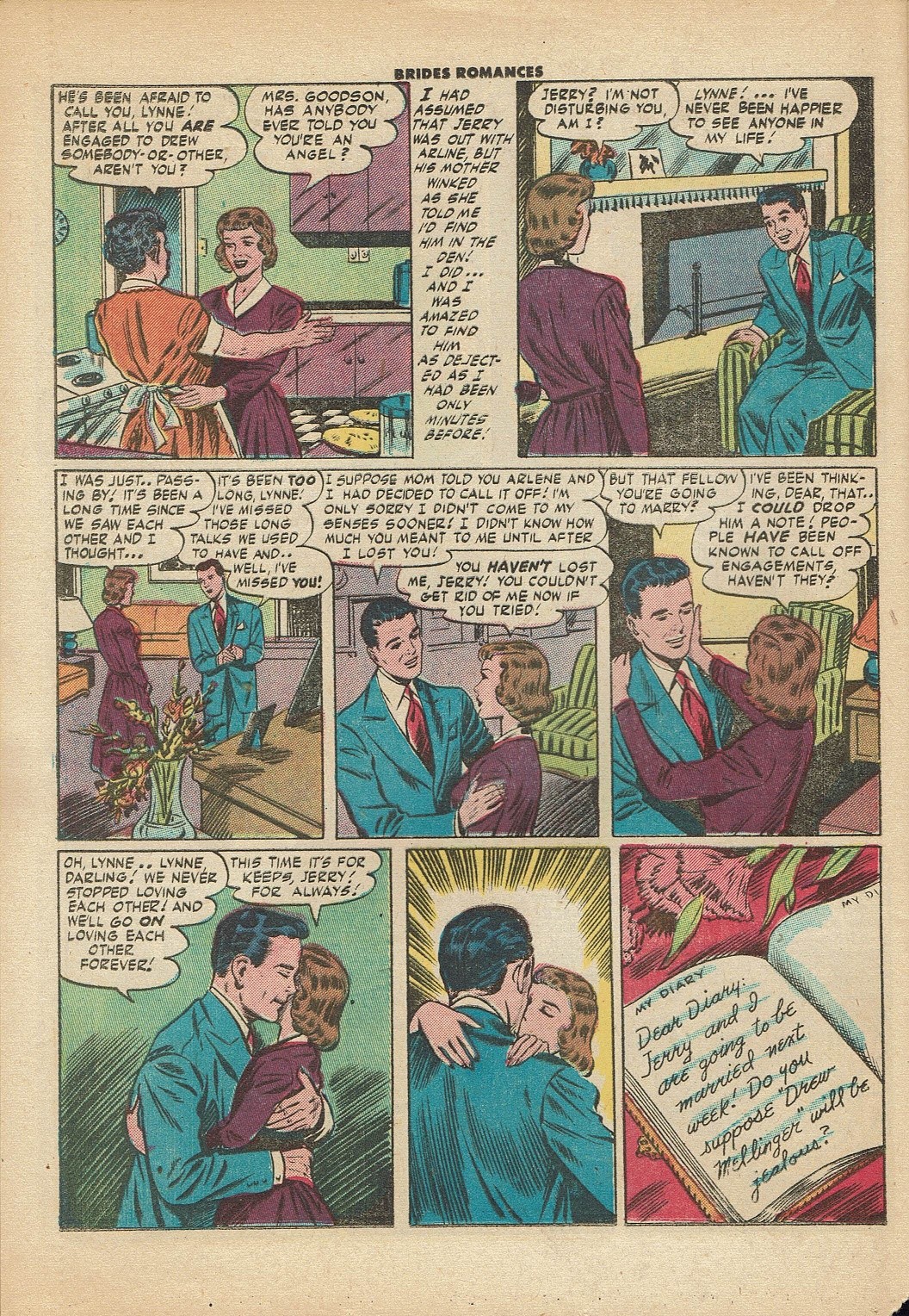 Read online Brides Romances comic -  Issue #17 - 24