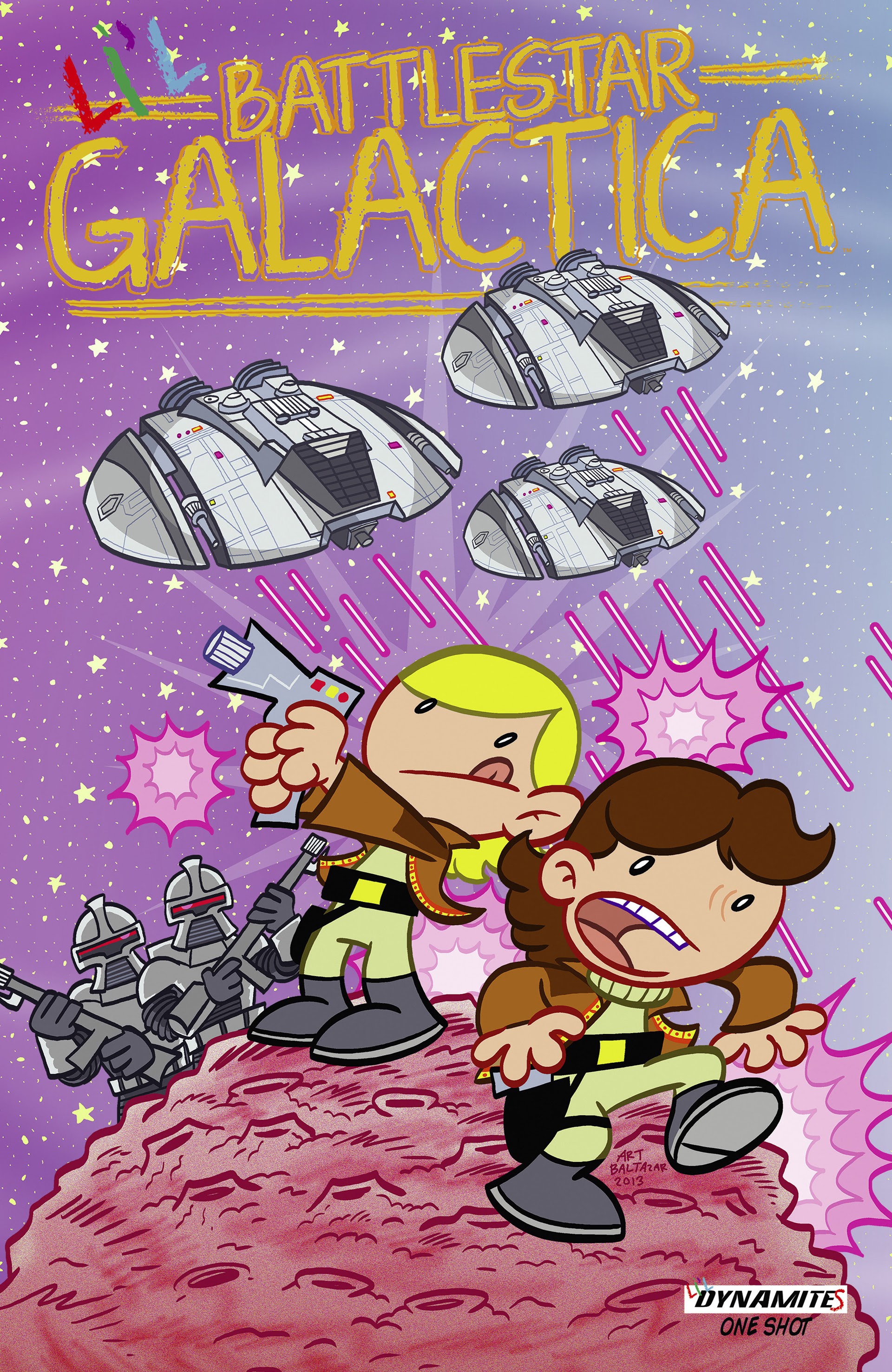Read online Li'l Battlestar Galactica comic -  Issue # Full - 1