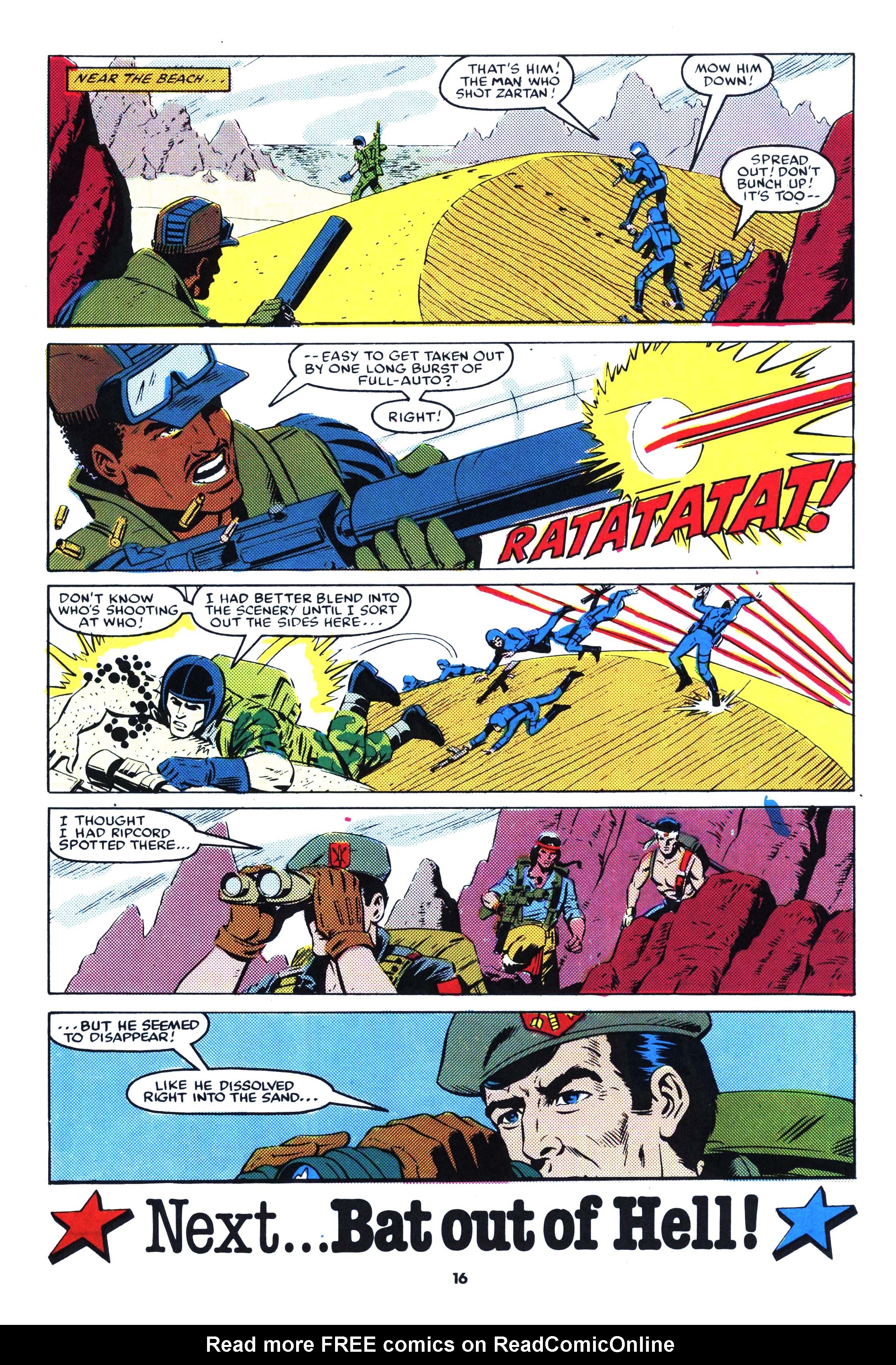 Read online Action Force comic -  Issue #47 - 16