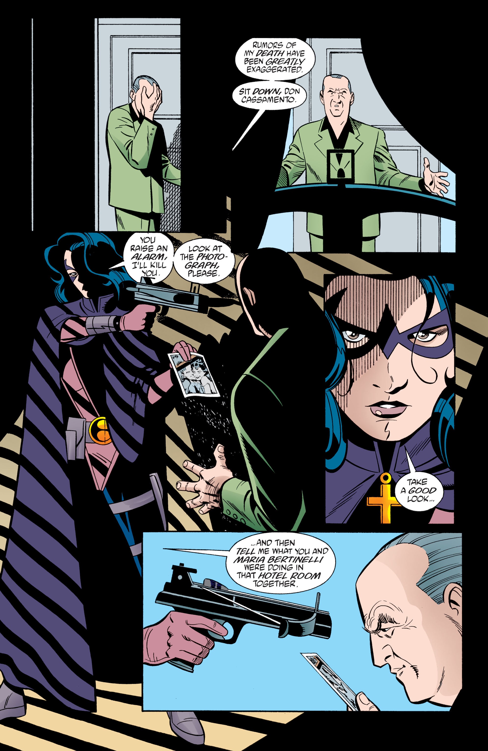 Read online Batman/Huntress: Cry for Blood comic -  Issue # _TPB Birds of Prey - Huntress - 120