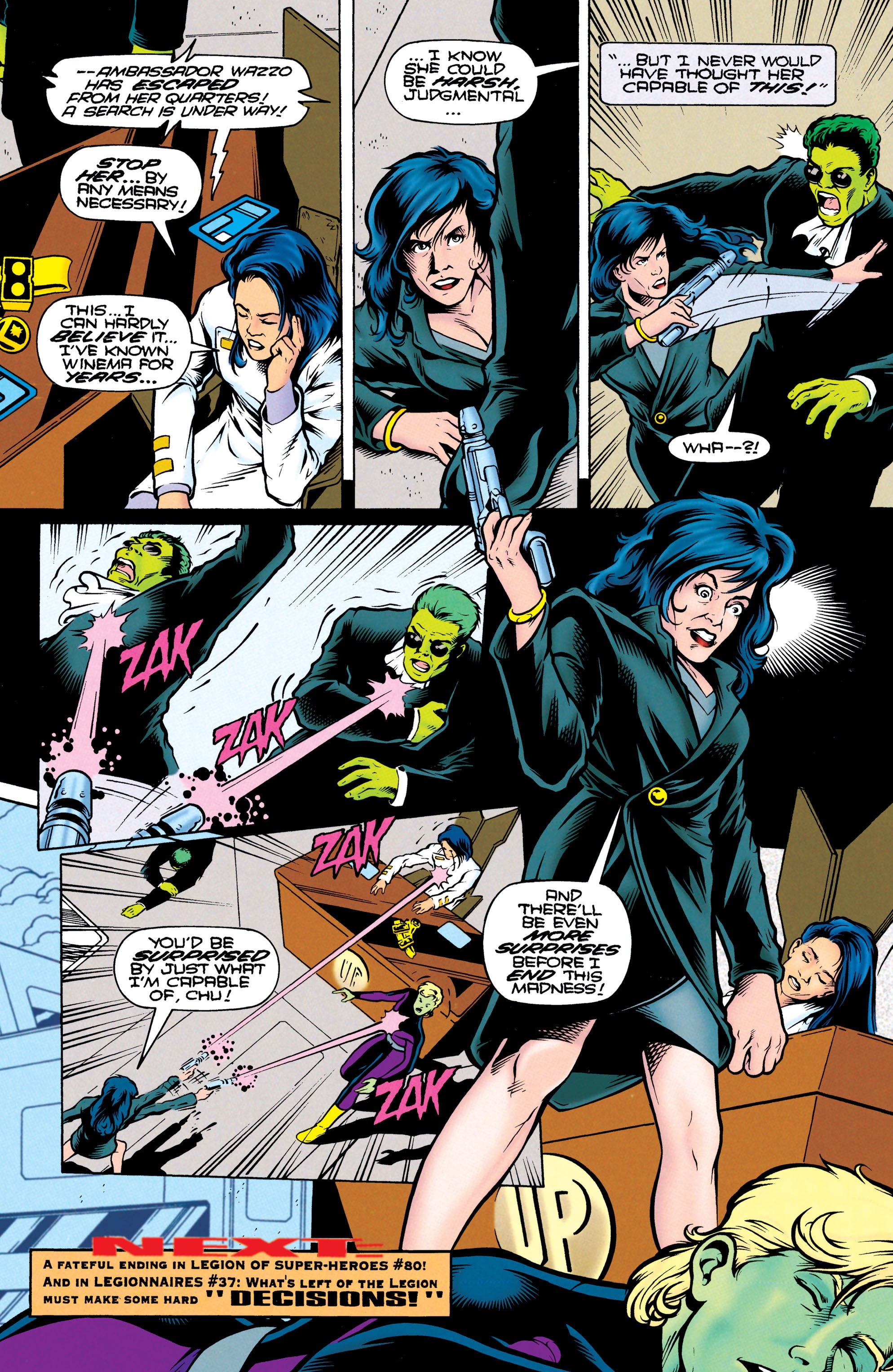 Read online Legionnaires comic -  Issue #36 - 22