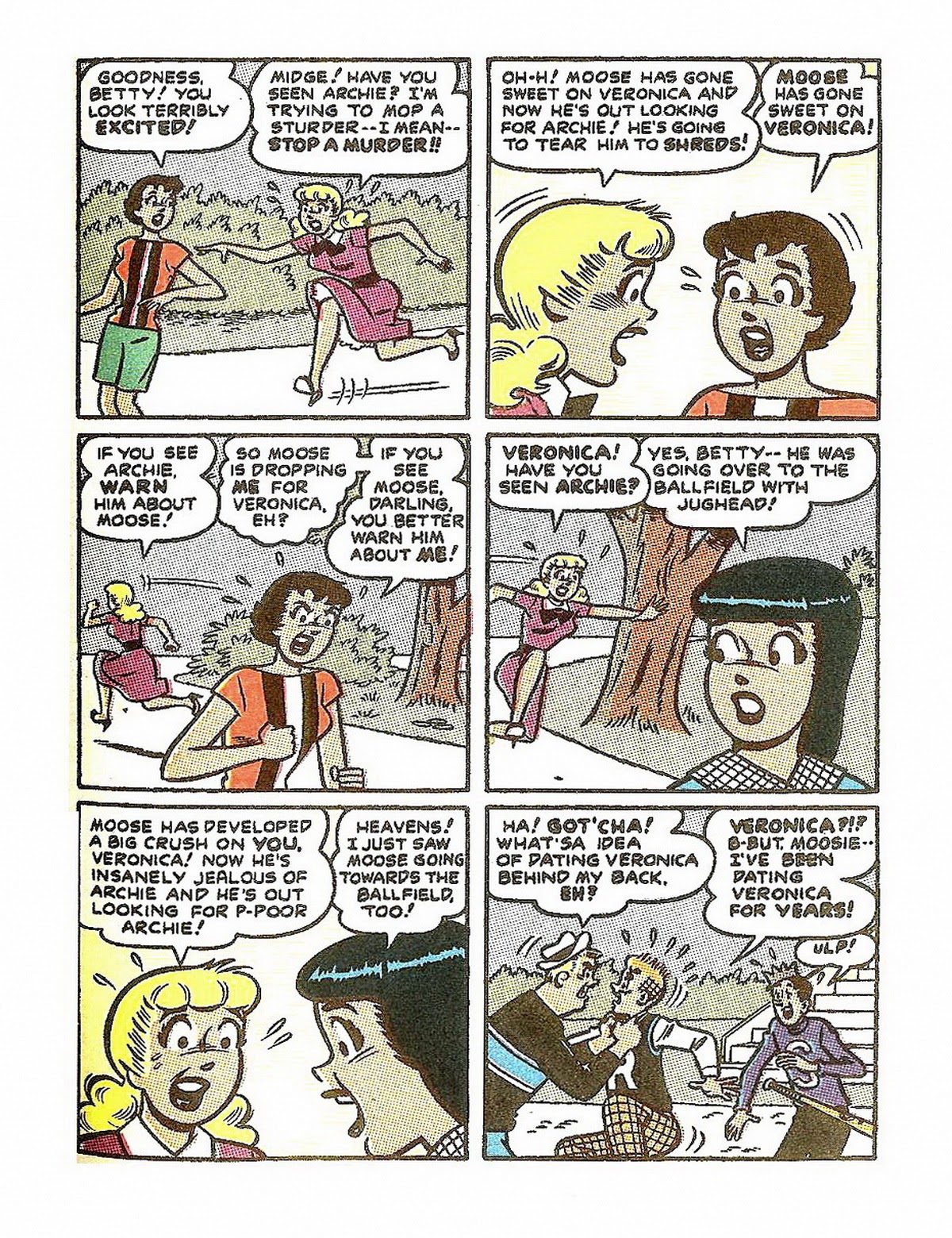 Read online Archie's Double Digest Magazine comic -  Issue #53 - 223