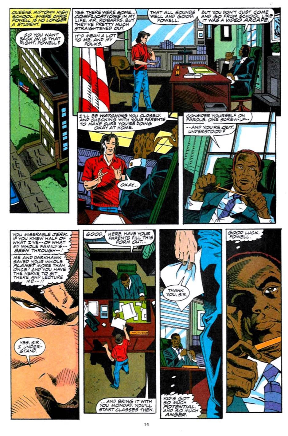 Read online Darkhawk (1991) comic -  Issue #43 - 11