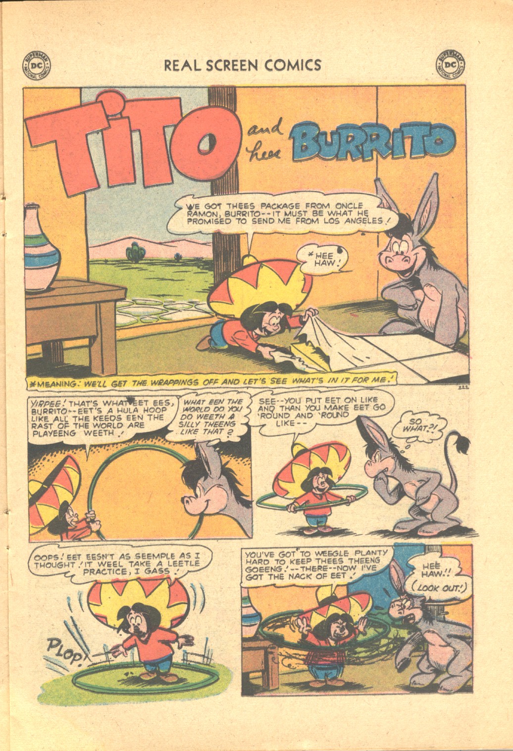Read online Real Screen Comics comic -  Issue #128 - 13