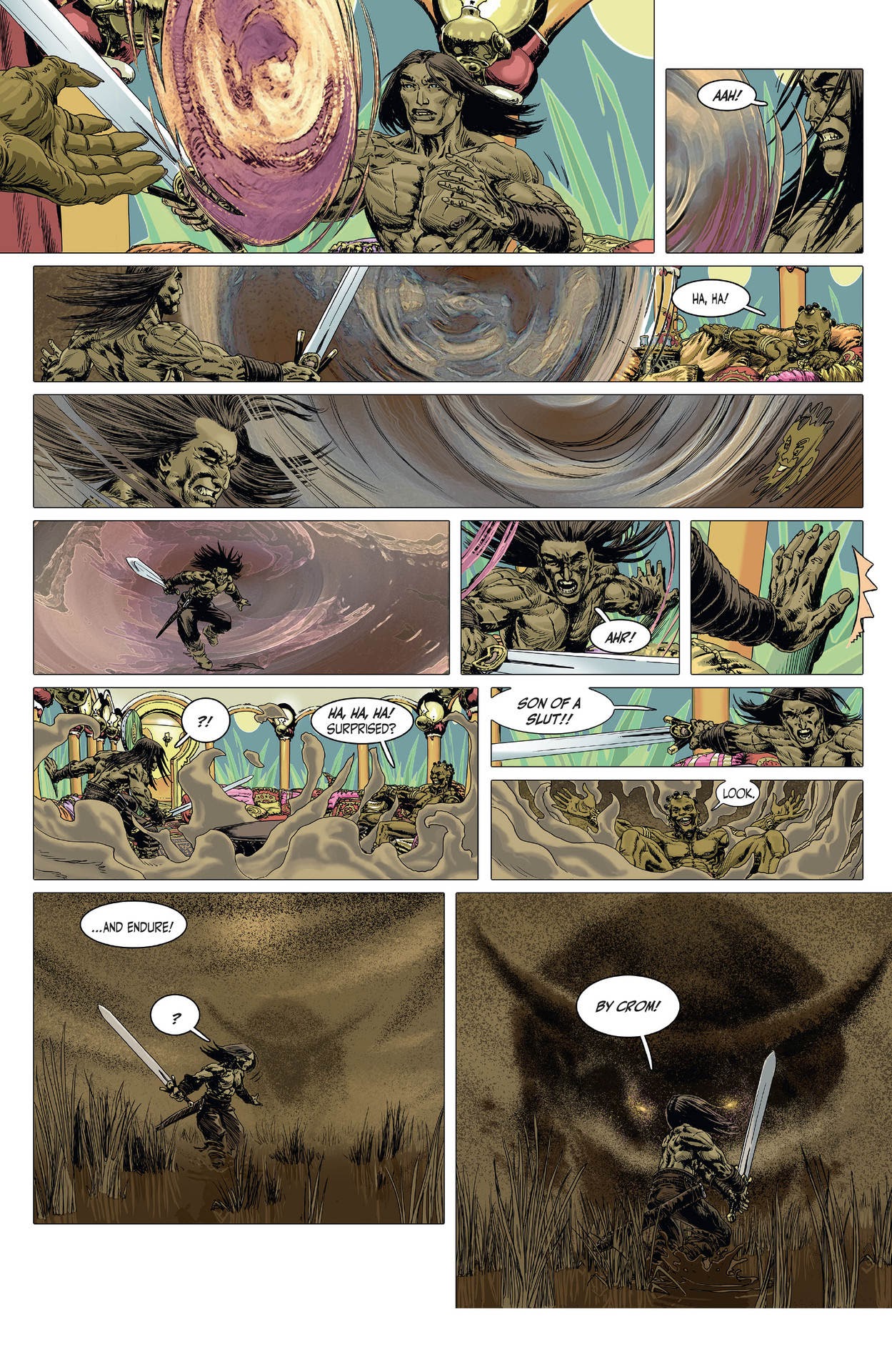 Read online The Cimmerian comic -  Issue # TPB 3 - 107