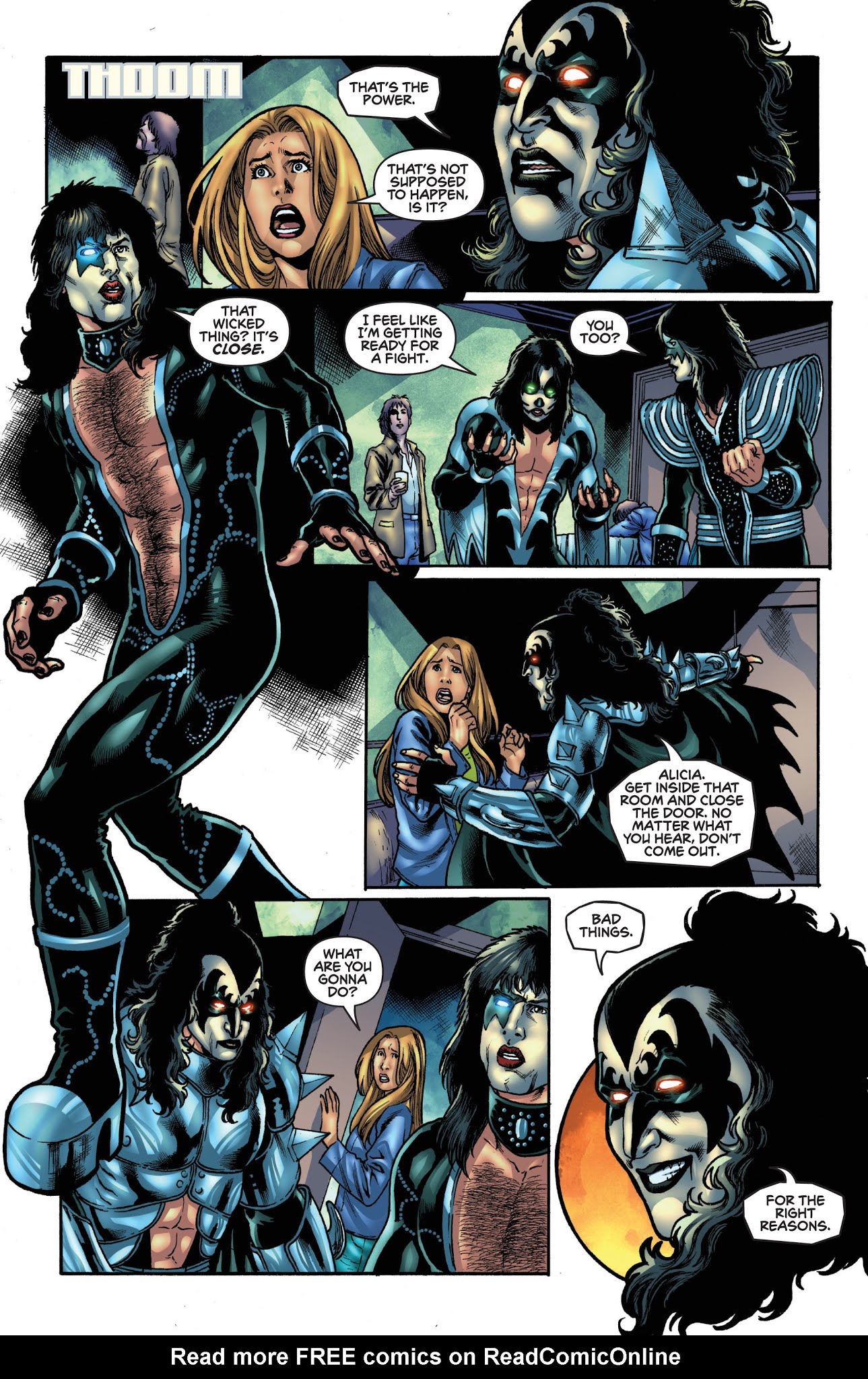 Read online KISS: Blood and Stardust comic -  Issue #3 - 16