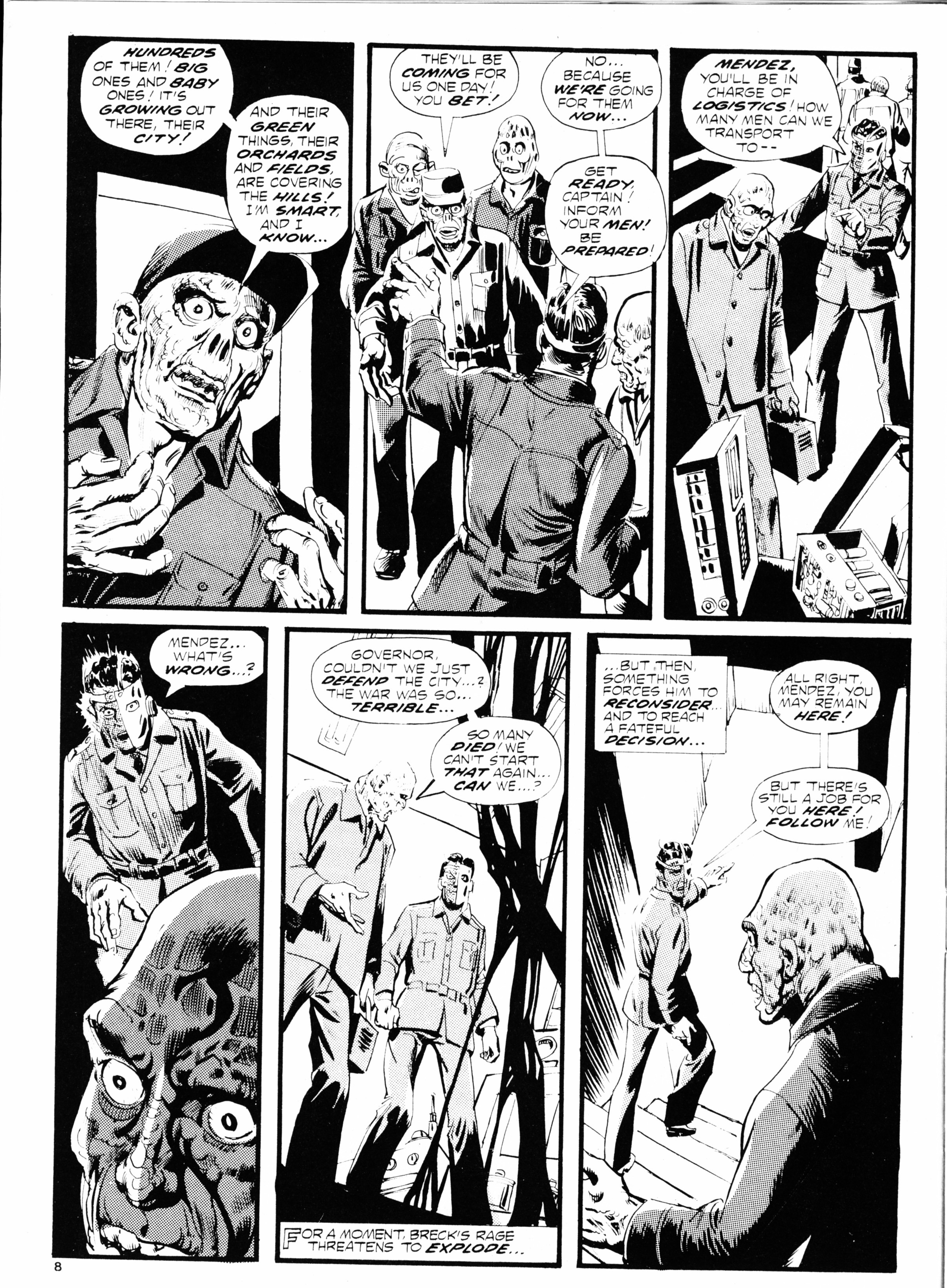 Read online Planet of the Apes (1974) comic -  Issue #117 - 8