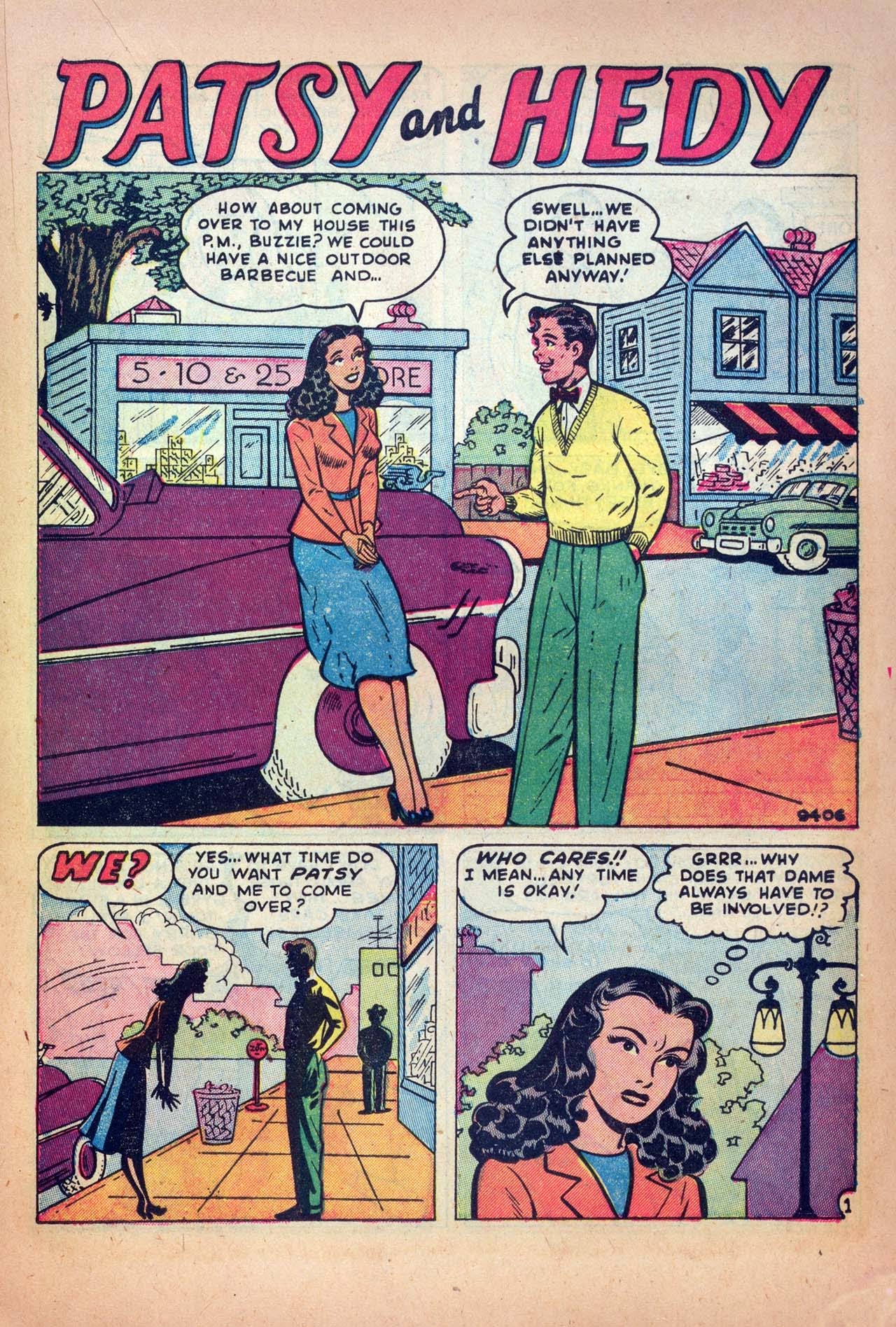 Read online Patsy and Hedy comic -  Issue #1 - 27