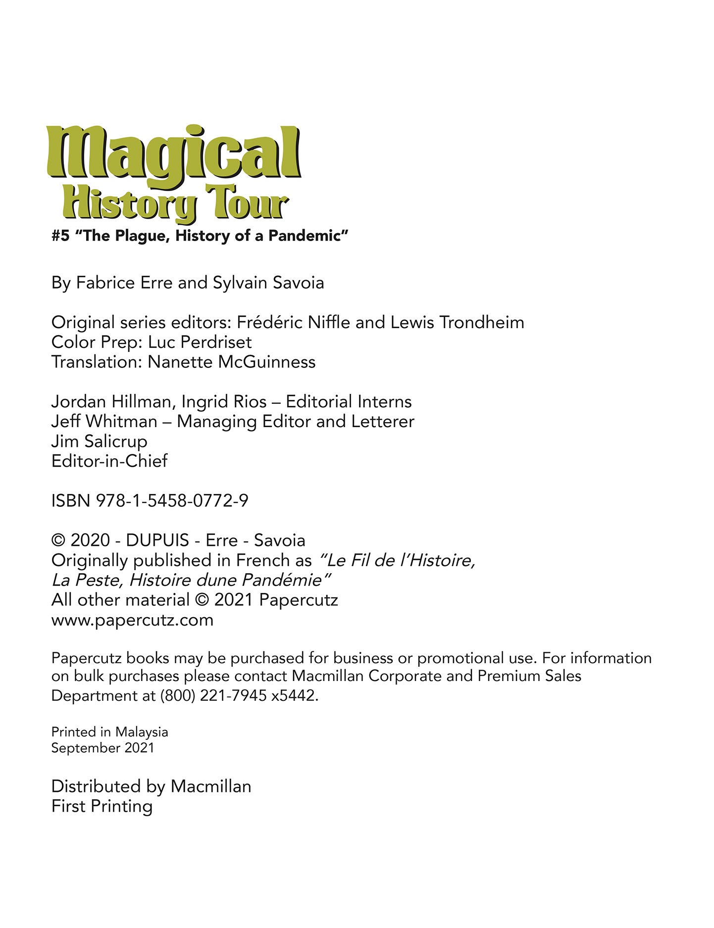 Read online Magical History Tour comic -  Issue #5 - 4