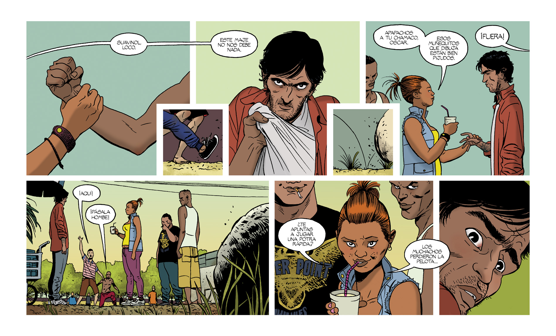 Read online Barrier comic -  Issue #4 - 5