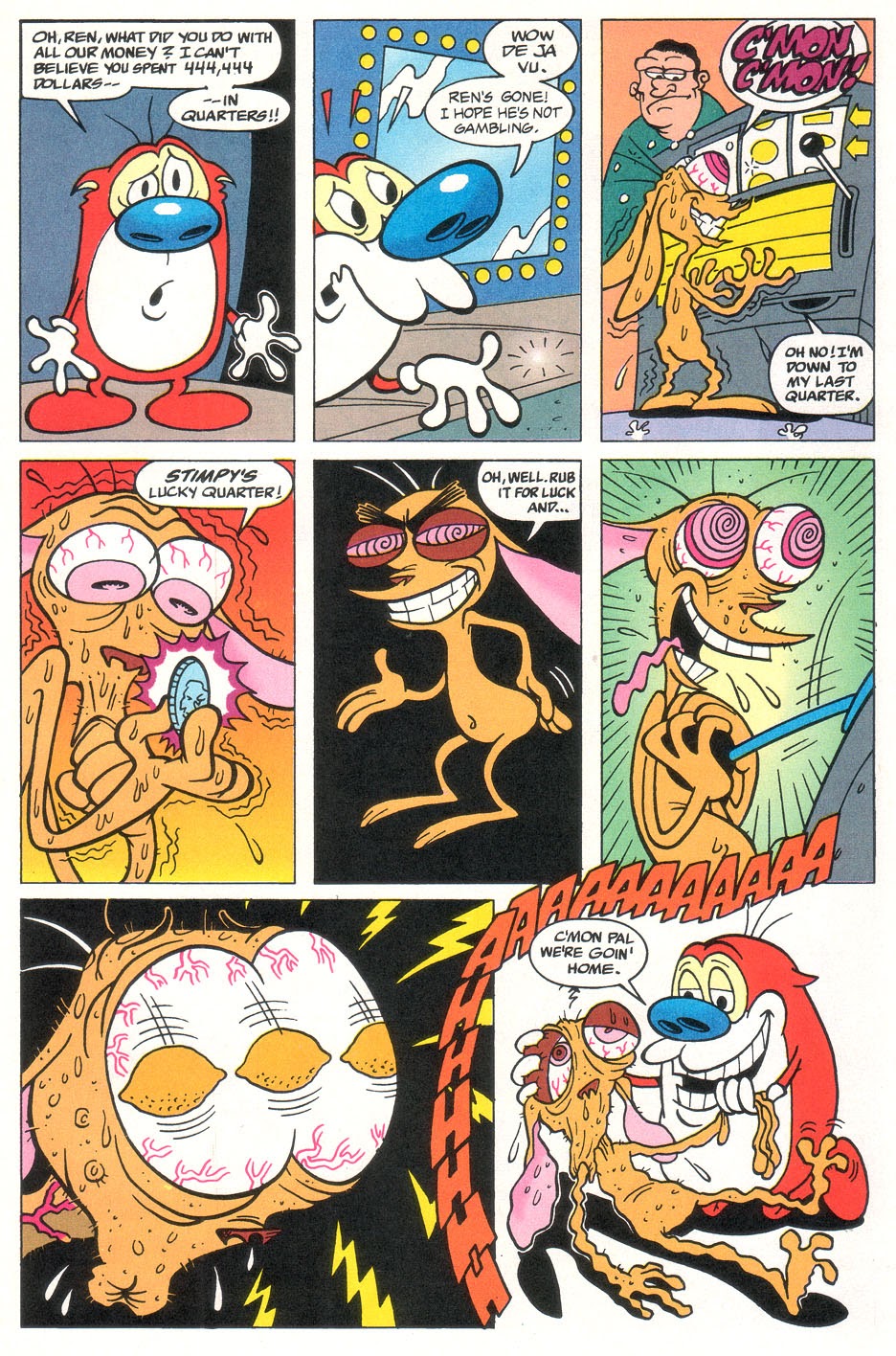 Read online The Ren and Stimpy Show Special: Four Swerks comic -  Issue # Full - 22