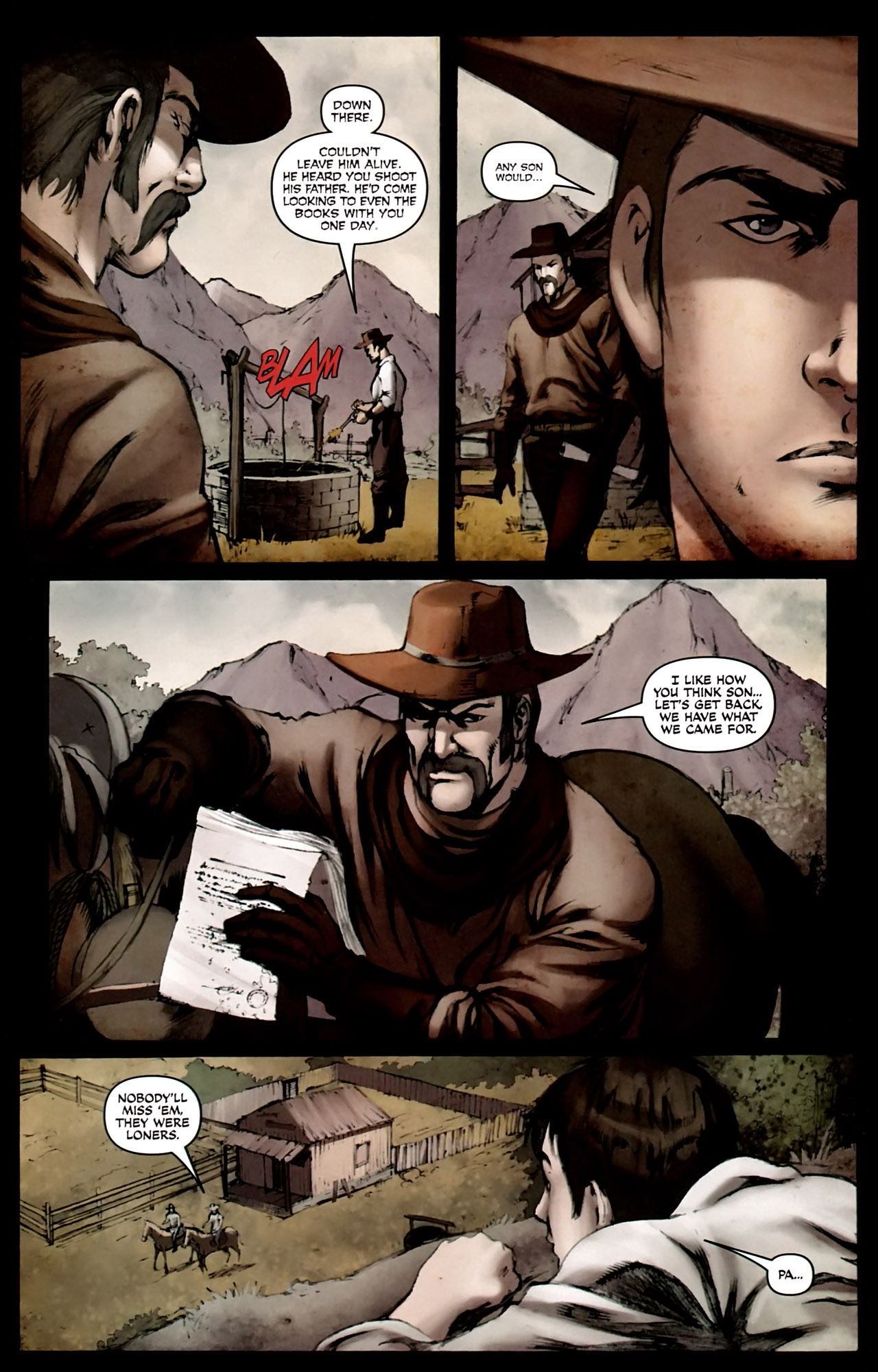 Read online The Man with No Name comic -  Issue #8 - 21