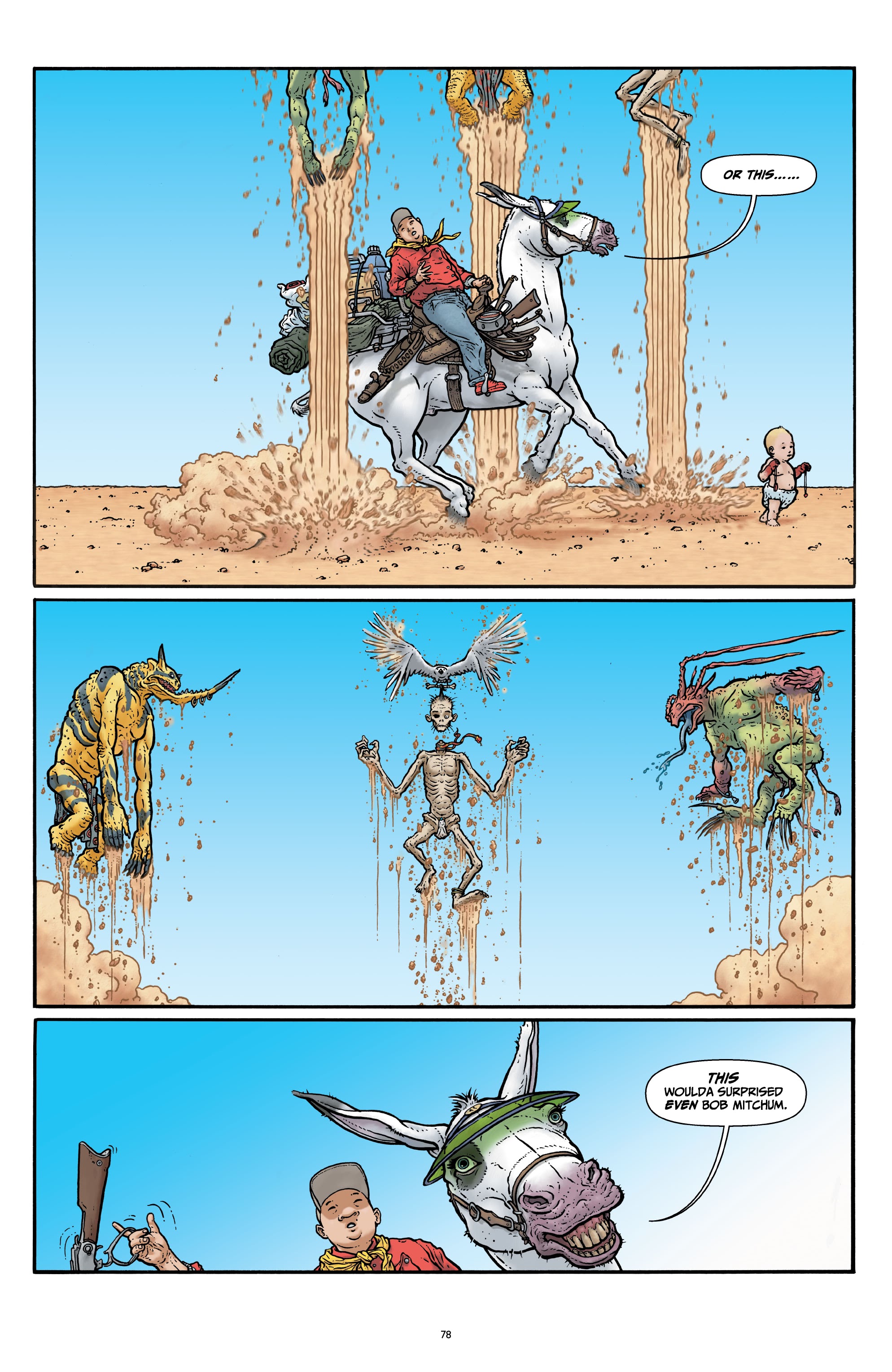 Read online Shaolin Cowboy comic -  Issue # _Start Trek (Part 1) - 57