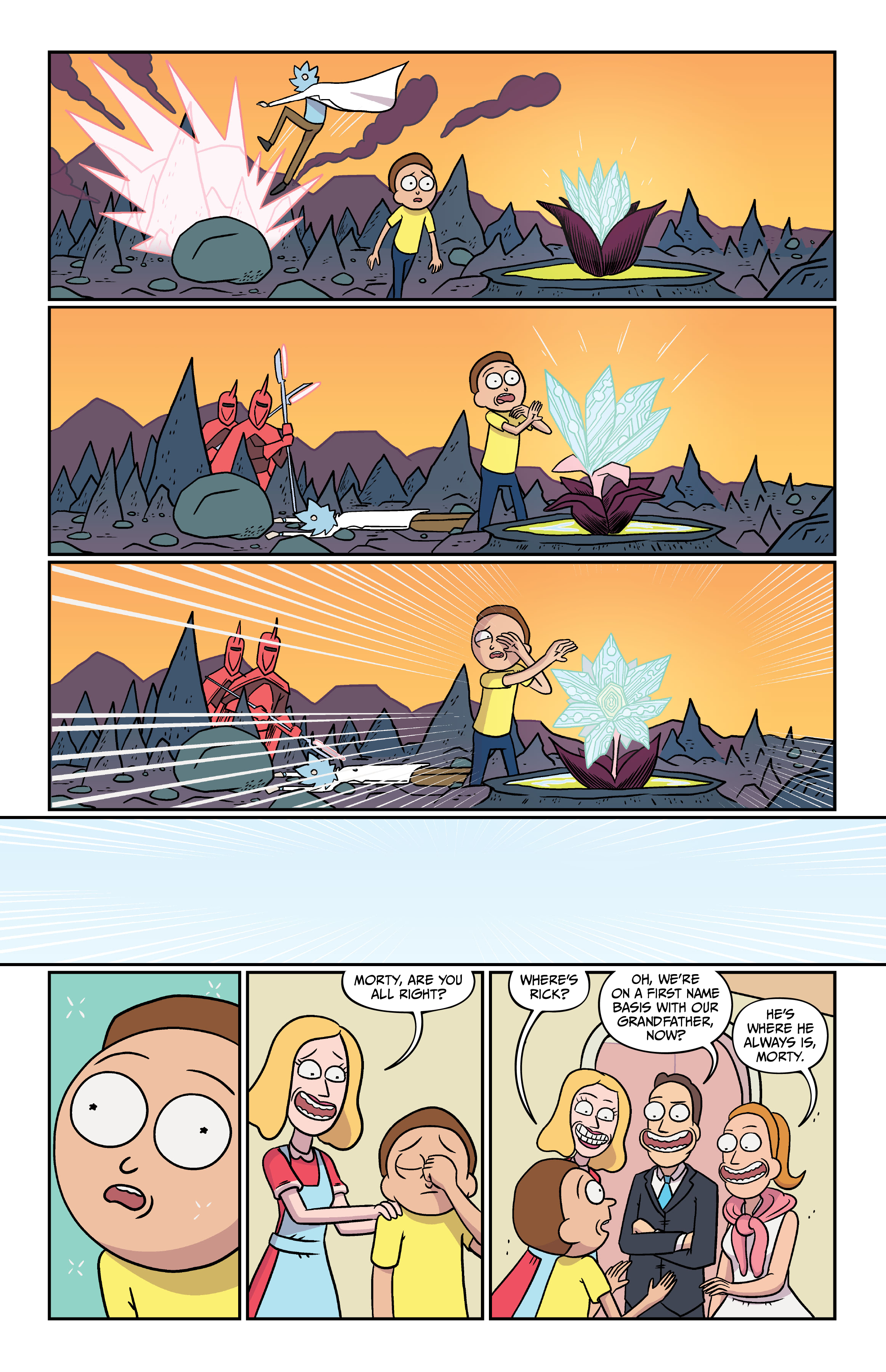 Read online Rick and Morty comic -  Issue # (2015) _Deluxe Edition 7 (Part 1) - 52