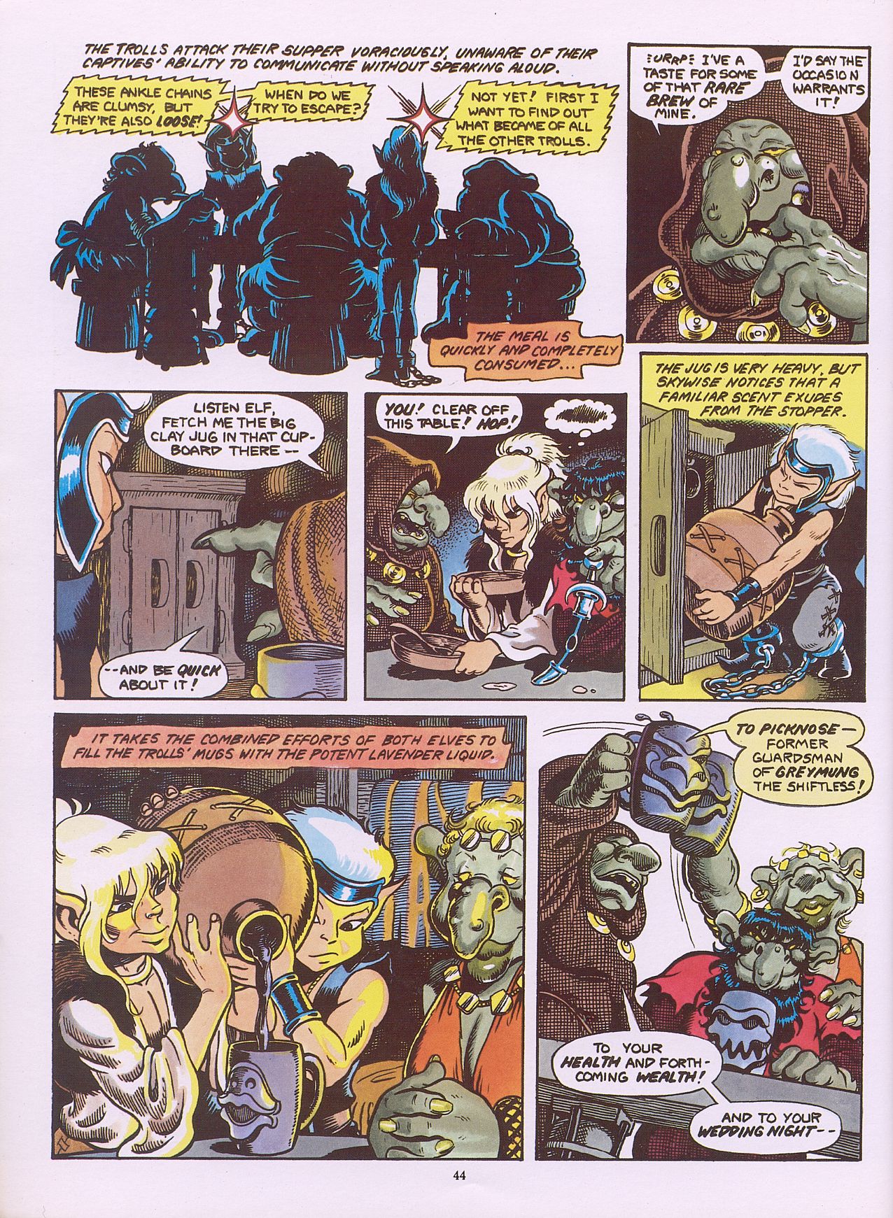 Read online ElfQuest (Starblaze Edition) comic -  Issue # TPB 2 - 54