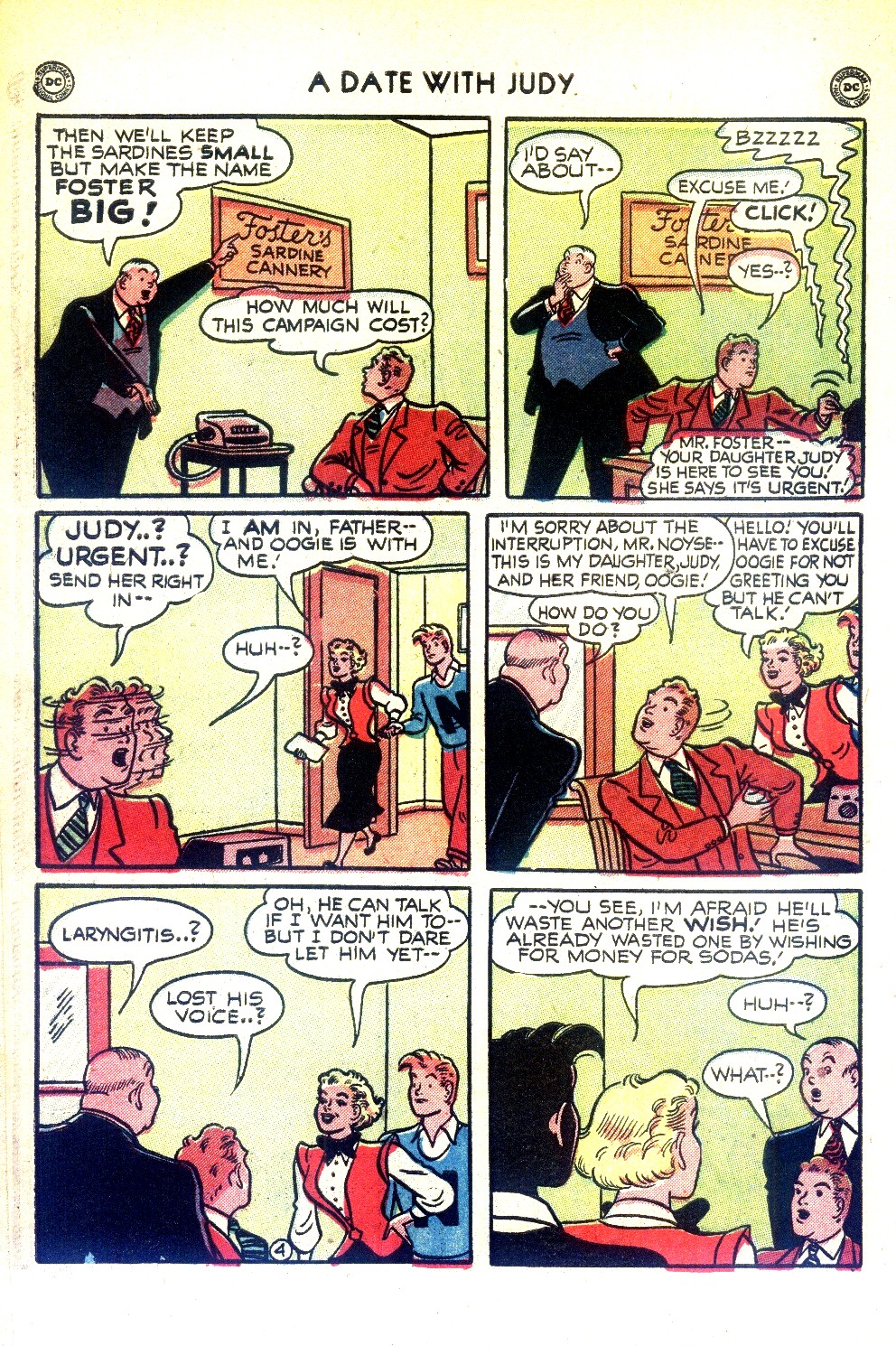 Read online A Date with Judy comic -  Issue #22 - 6