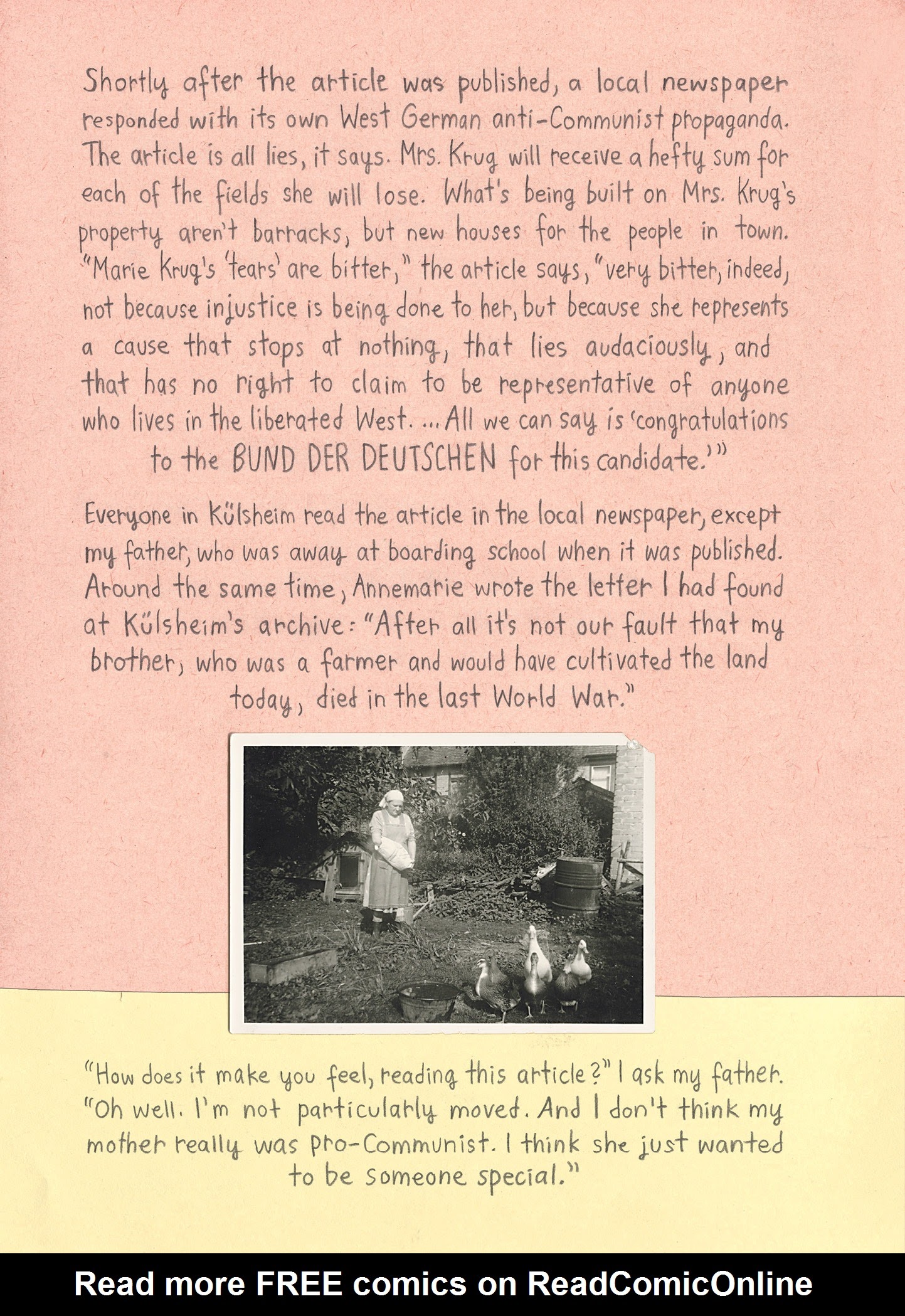 Read online Belonging: A German Reckons with History and Home comic -  Issue # TPB (Part 3) - 13