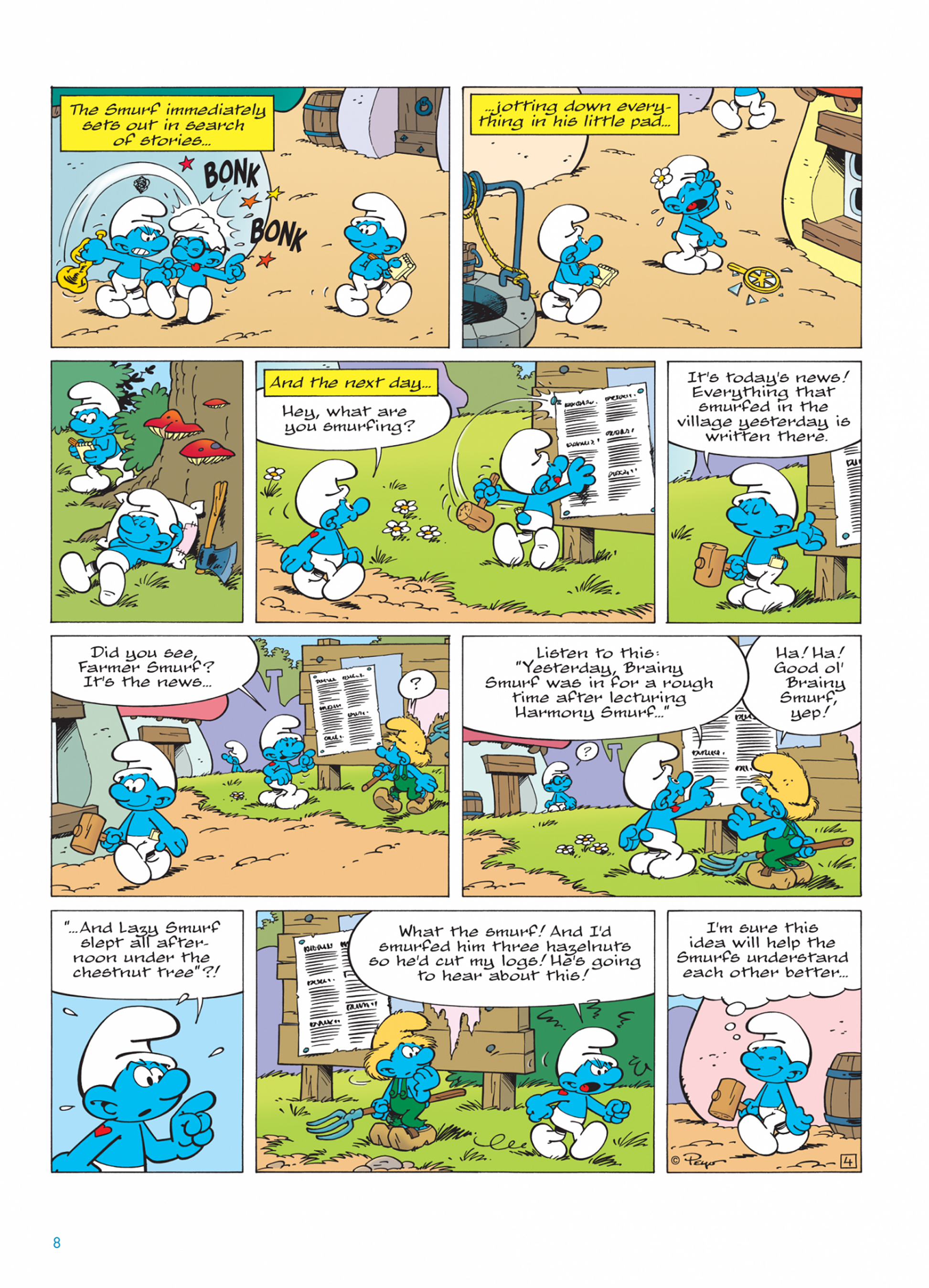 Read online The Smurfs comic -  Issue #24 - 8
