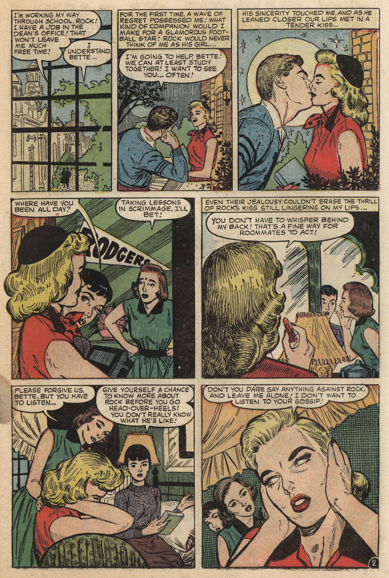 Read online Love Romances comic -  Issue #55 - 23