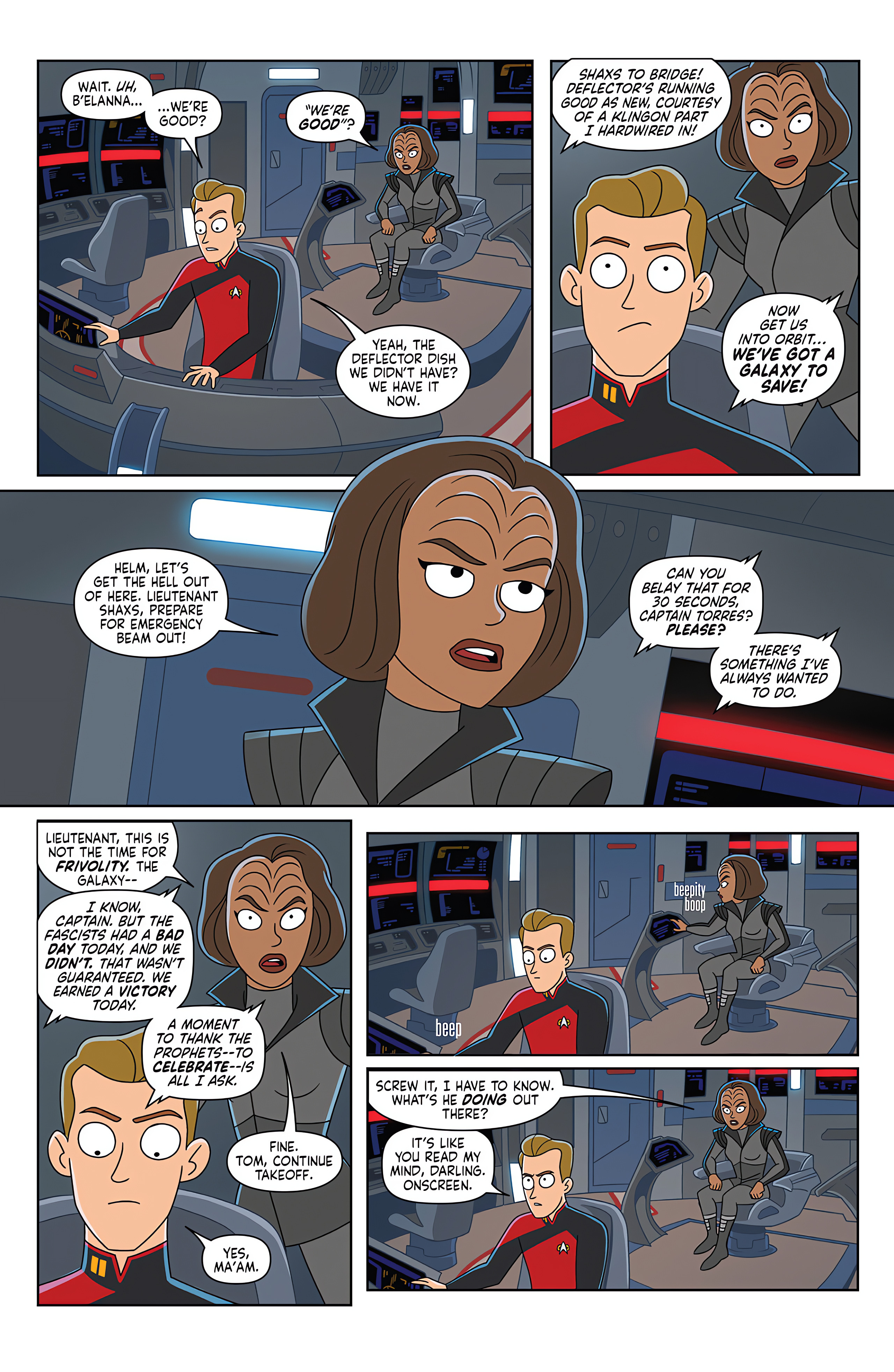 Read online Star Trek: Day of Blood – Shax’s Best Day comic -  Issue # Full - 31