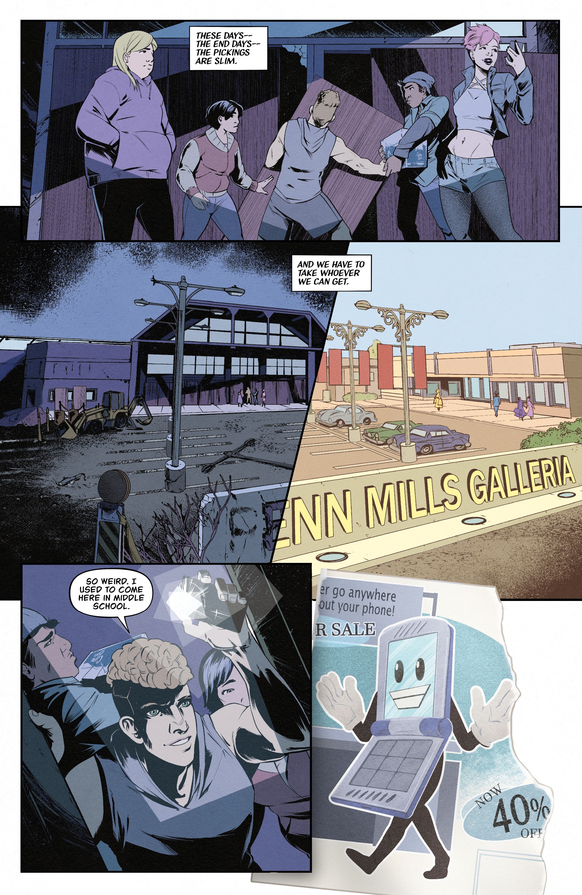 Read online Dead Mall comic -  Issue #1 - 4
