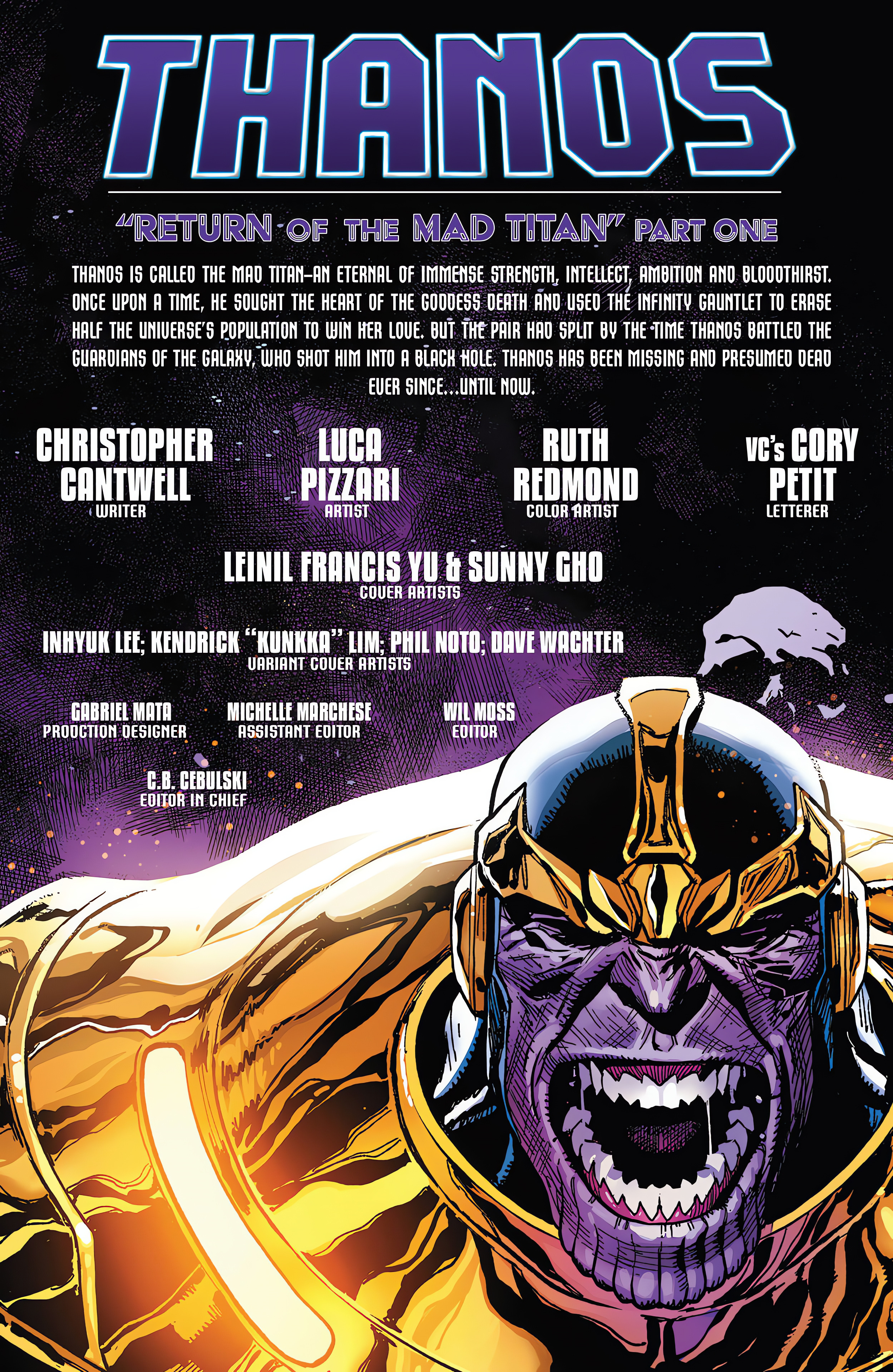 Read online Thanos (2023) comic -  Issue #1 - 8