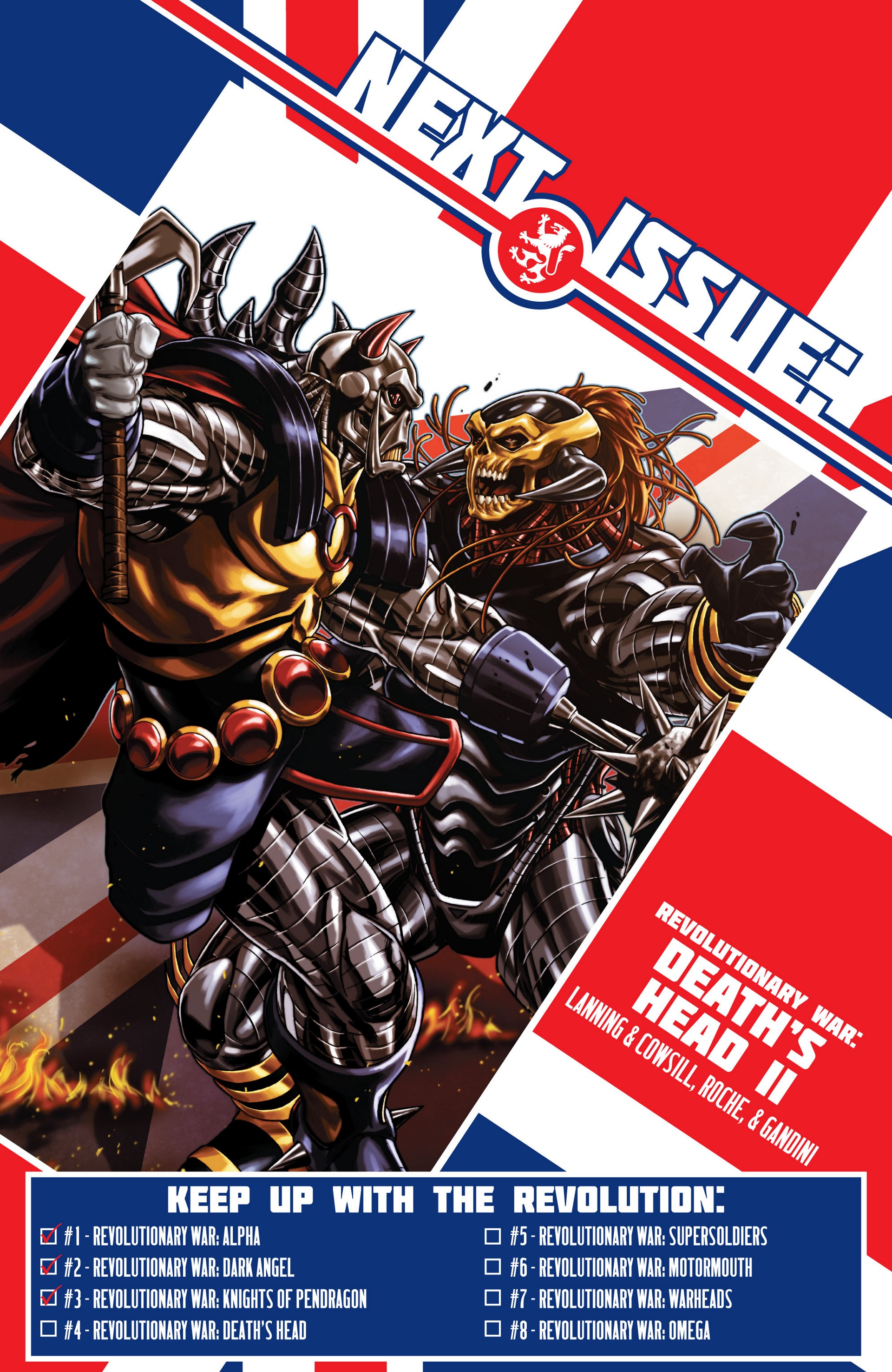 Read online Revolutionary War: Knights of Pendragon comic -  Issue # Full - 24