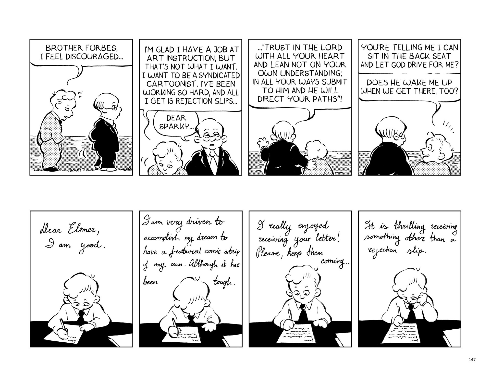 Read online Funny Things: A Comic Strip Biography of Charles M. Schulz comic -  Issue # TPB (Part 2) - 50