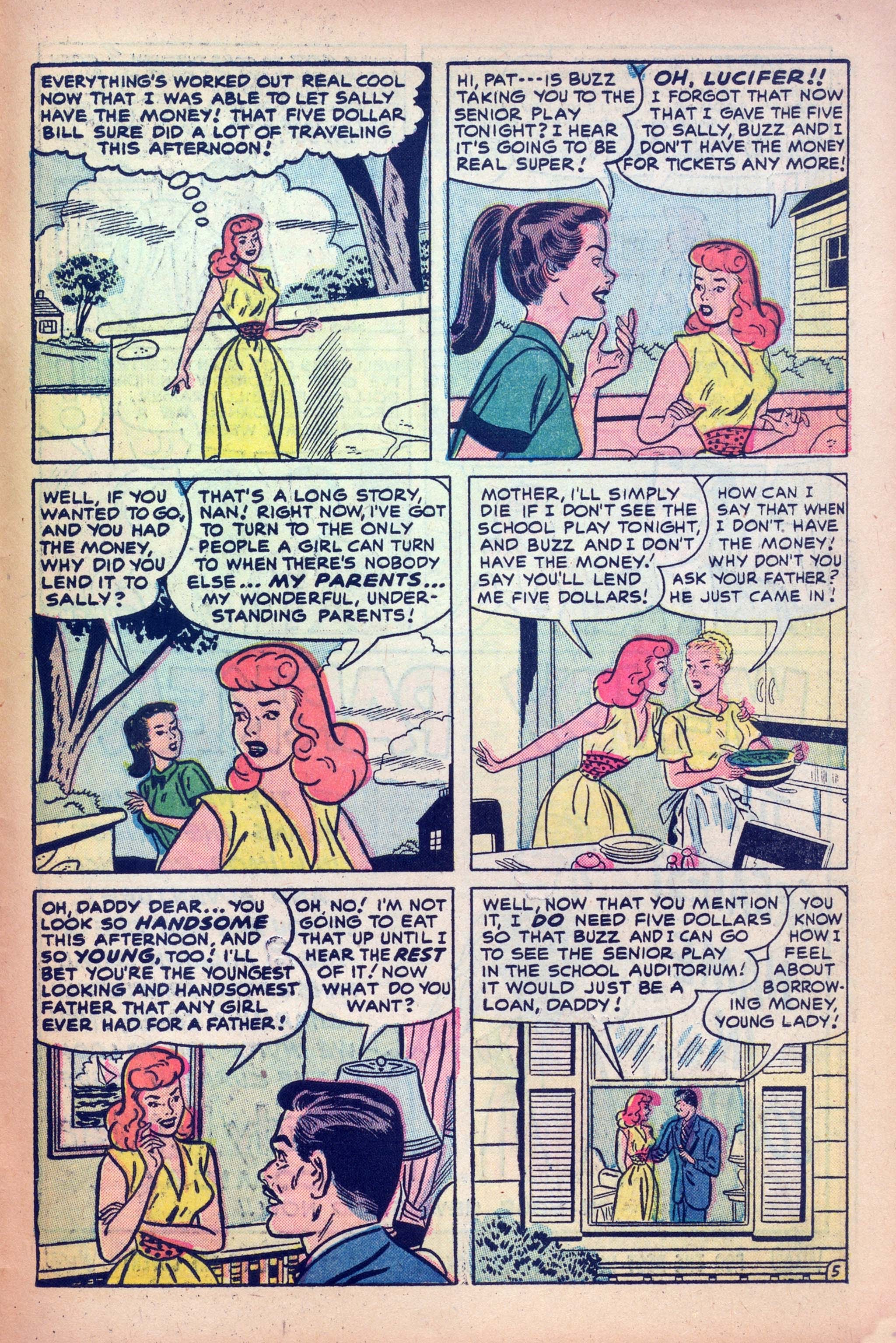 Read online Patsy and her Pals comic -  Issue #6 - 31