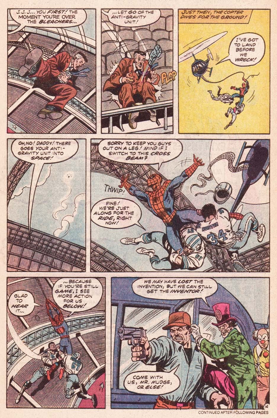 Read online Spider-Man and the Dallas Cowboys: "Danger in Dallas" comic -  Issue # Full - 15