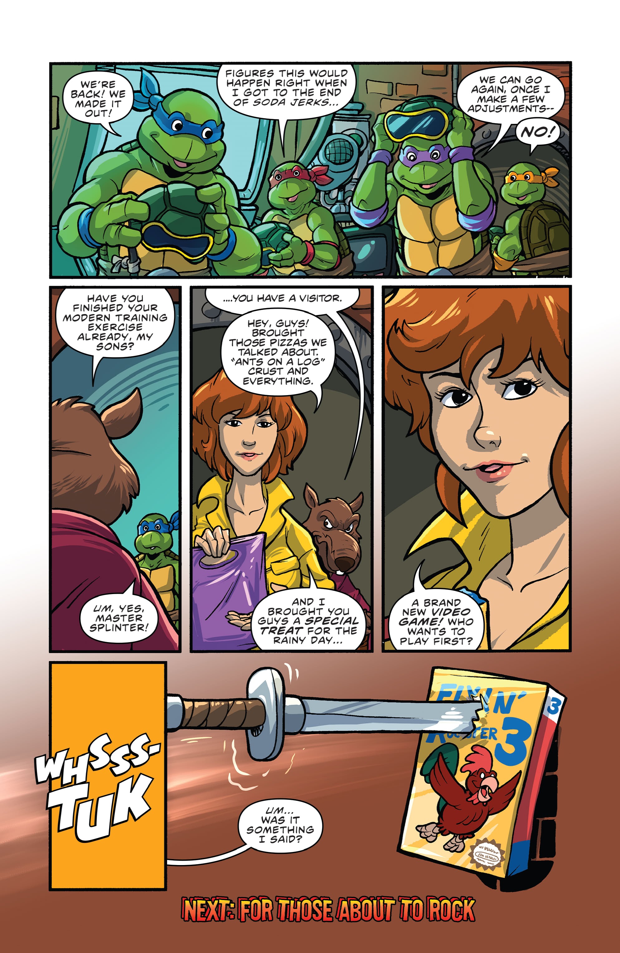 Read online Teenage Mutant Ninja Turtles: Saturday Morning Adventures comic -  Issue #1 - 22