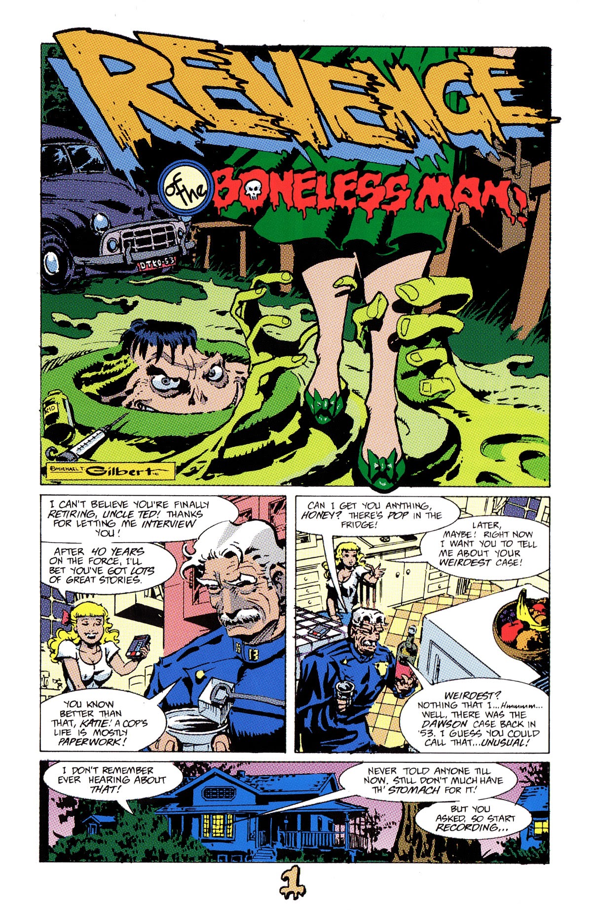 Read online Mr. Monster: Who Watches the Garbagemen? comic -  Issue # Full - 33