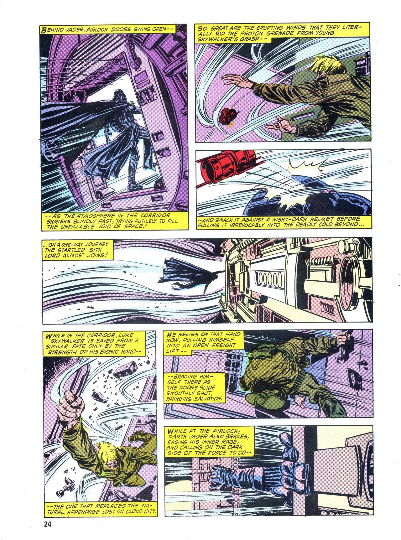 Read online Return of the Jedi comic -  Issue #85 - 24